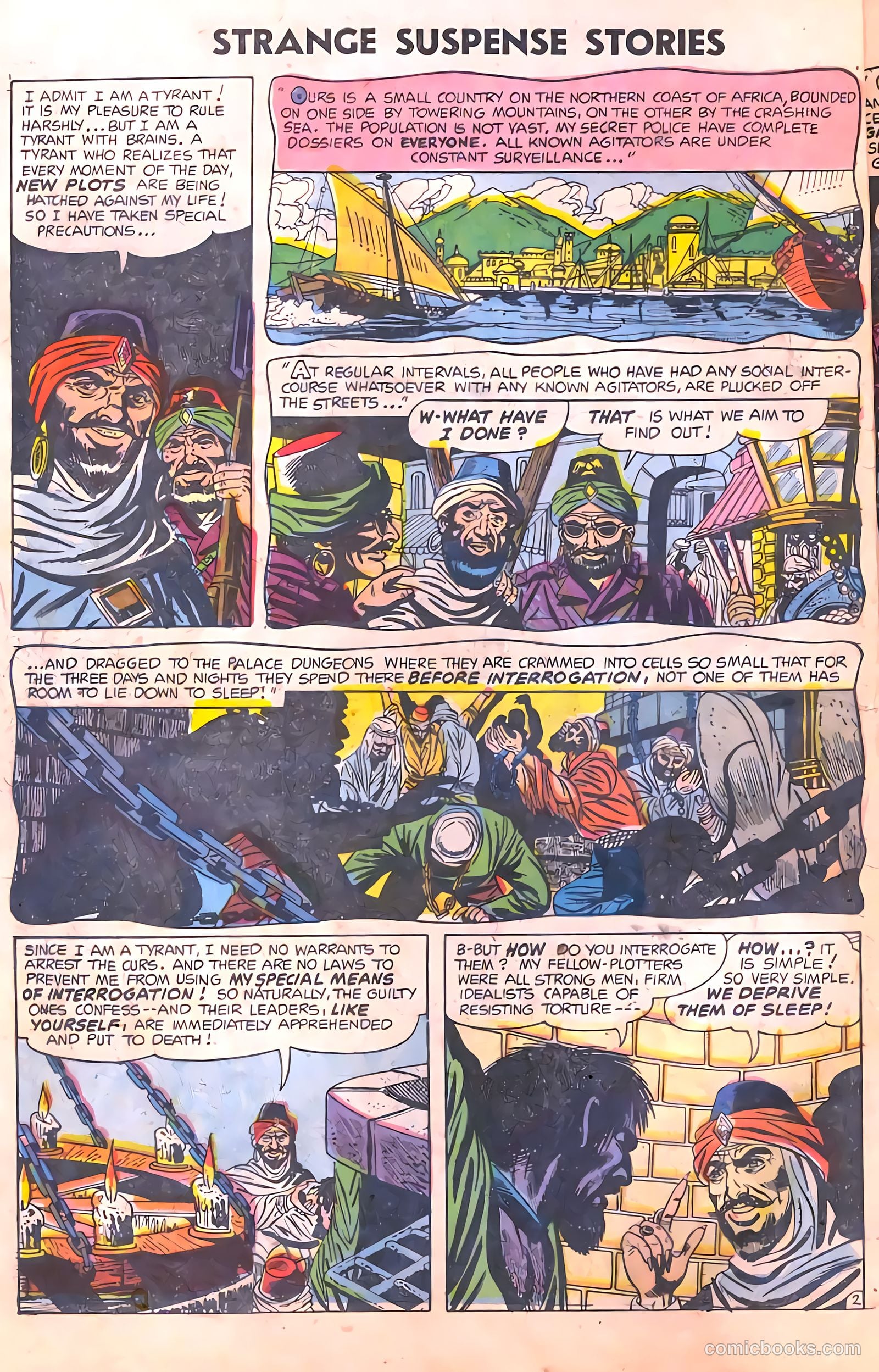 Strange Suspense Stories #21 (1954) — page 4 of 36