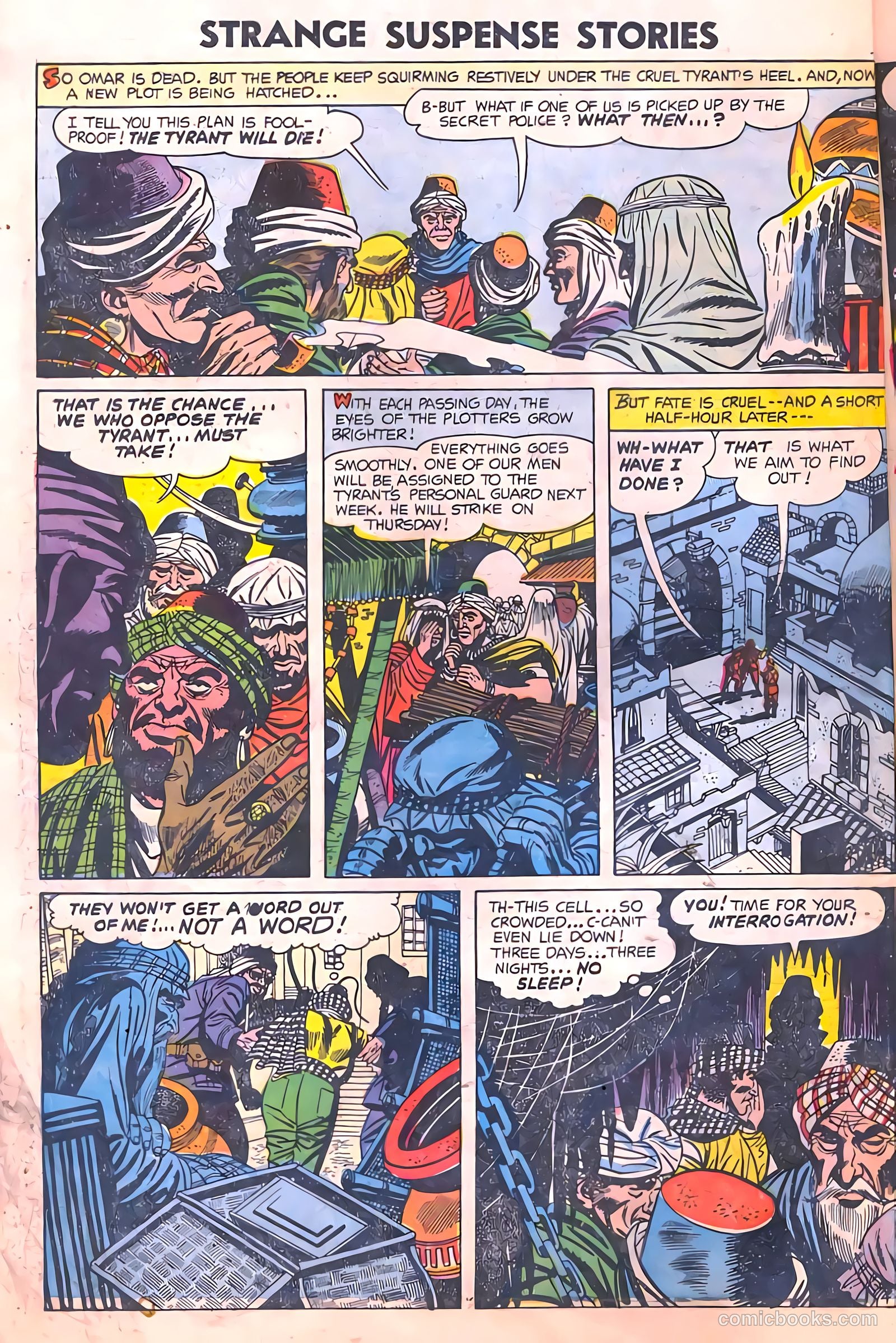 Strange Suspense Stories #21 (1954) — page 6 of 36