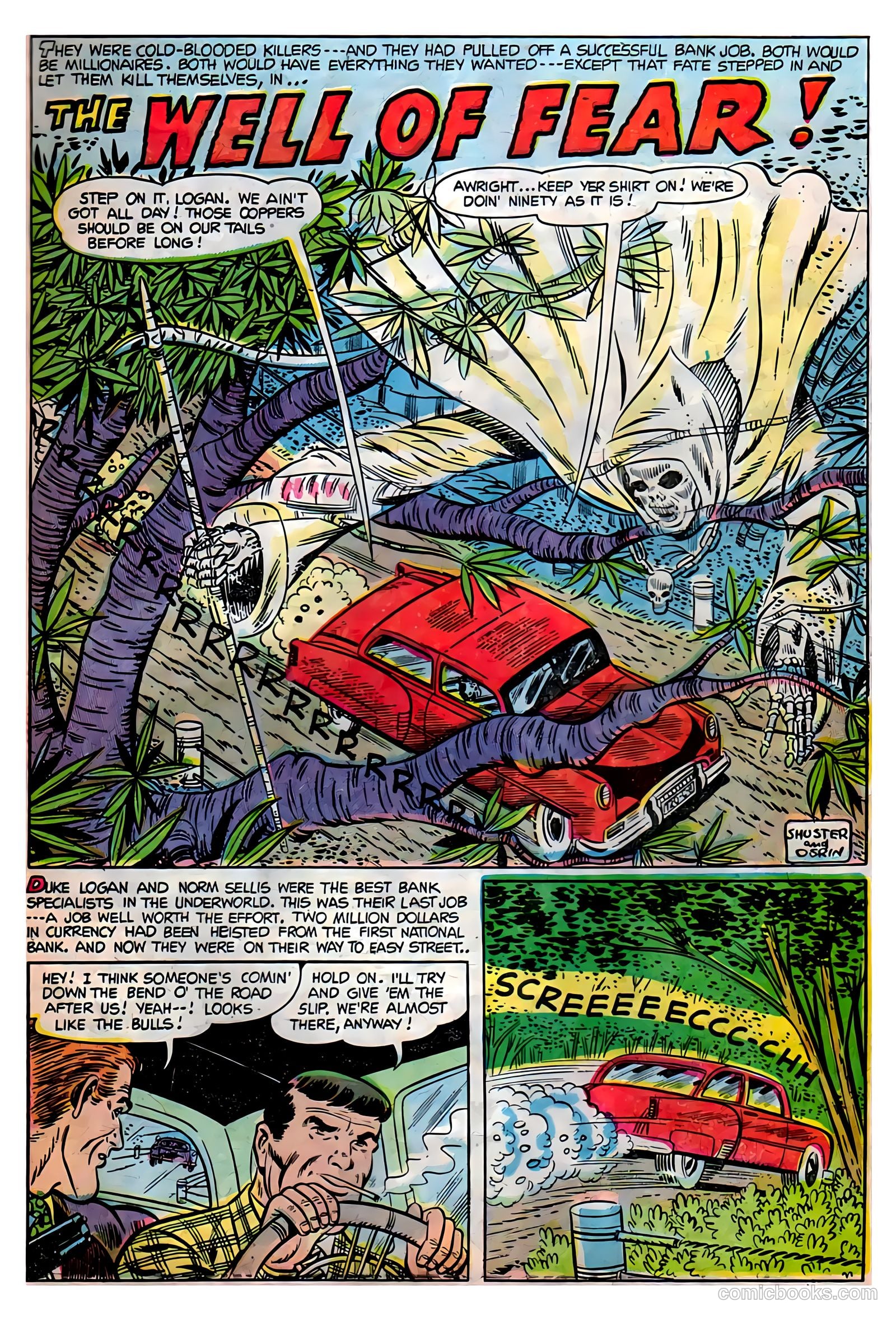 Strange Suspense Stories #21 (1954) — page 9 of 36