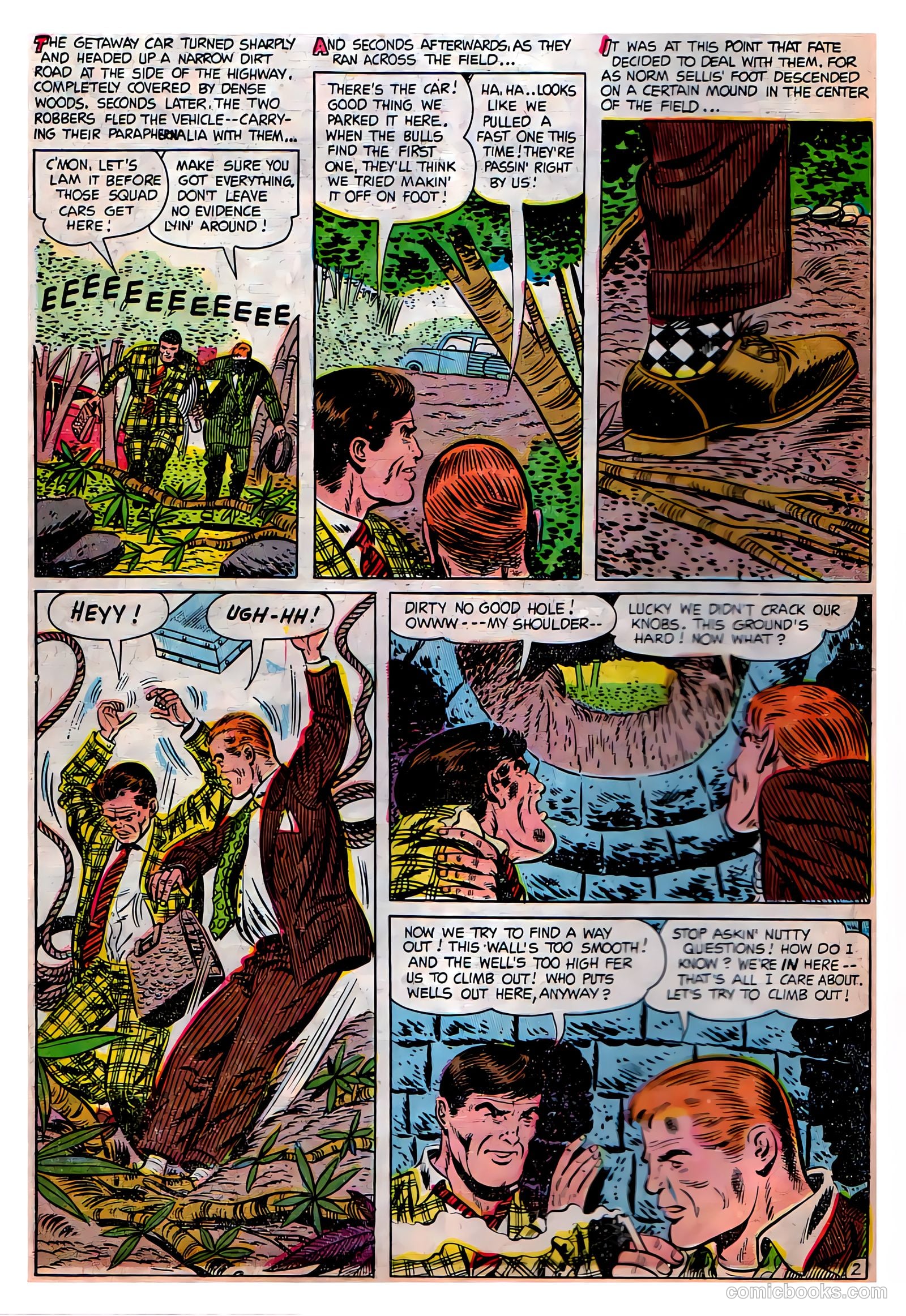 Strange Suspense Stories #21 (1954) — page 10 of 36