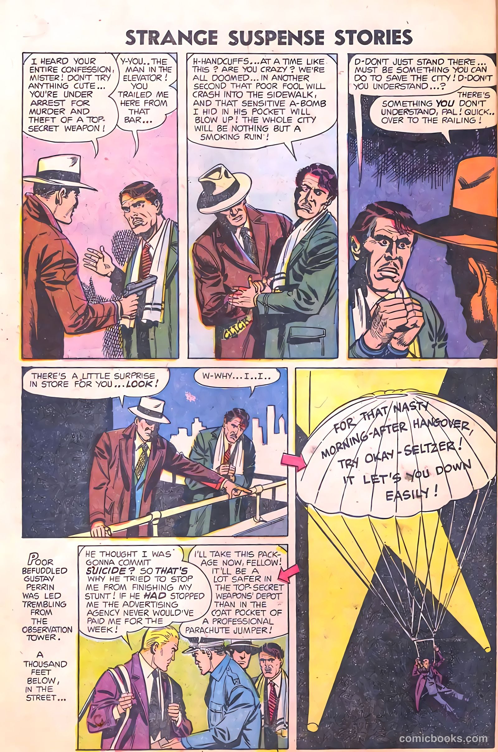 Strange Suspense Stories #21 (1954) — page 16 of 36