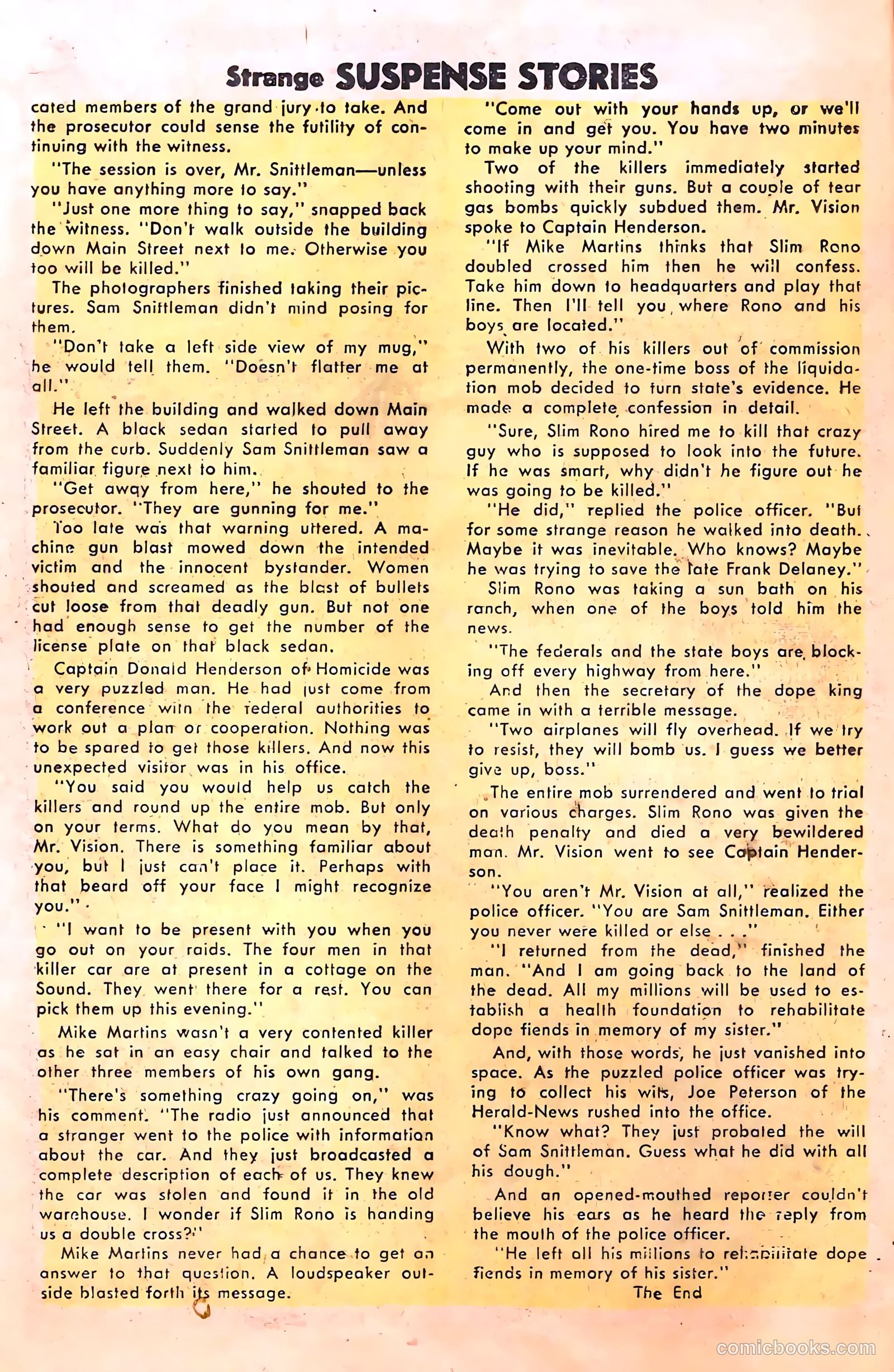 Strange Suspense Stories #21 (1954) — page 18 of 36
