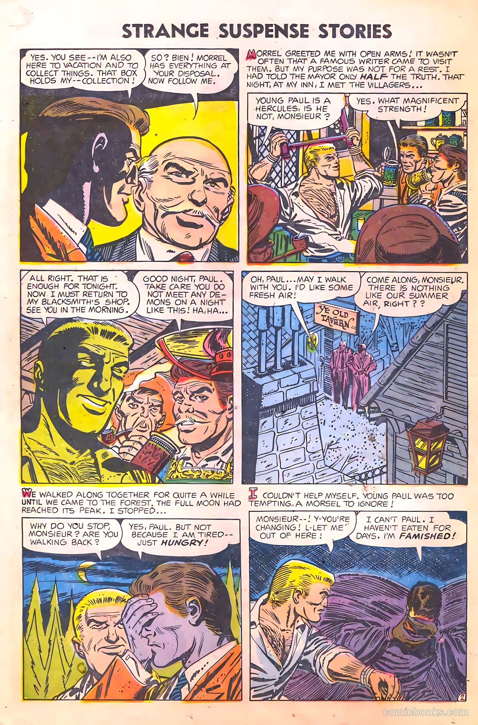 Strange Suspense Stories #21 (1954) — page 20 of 36