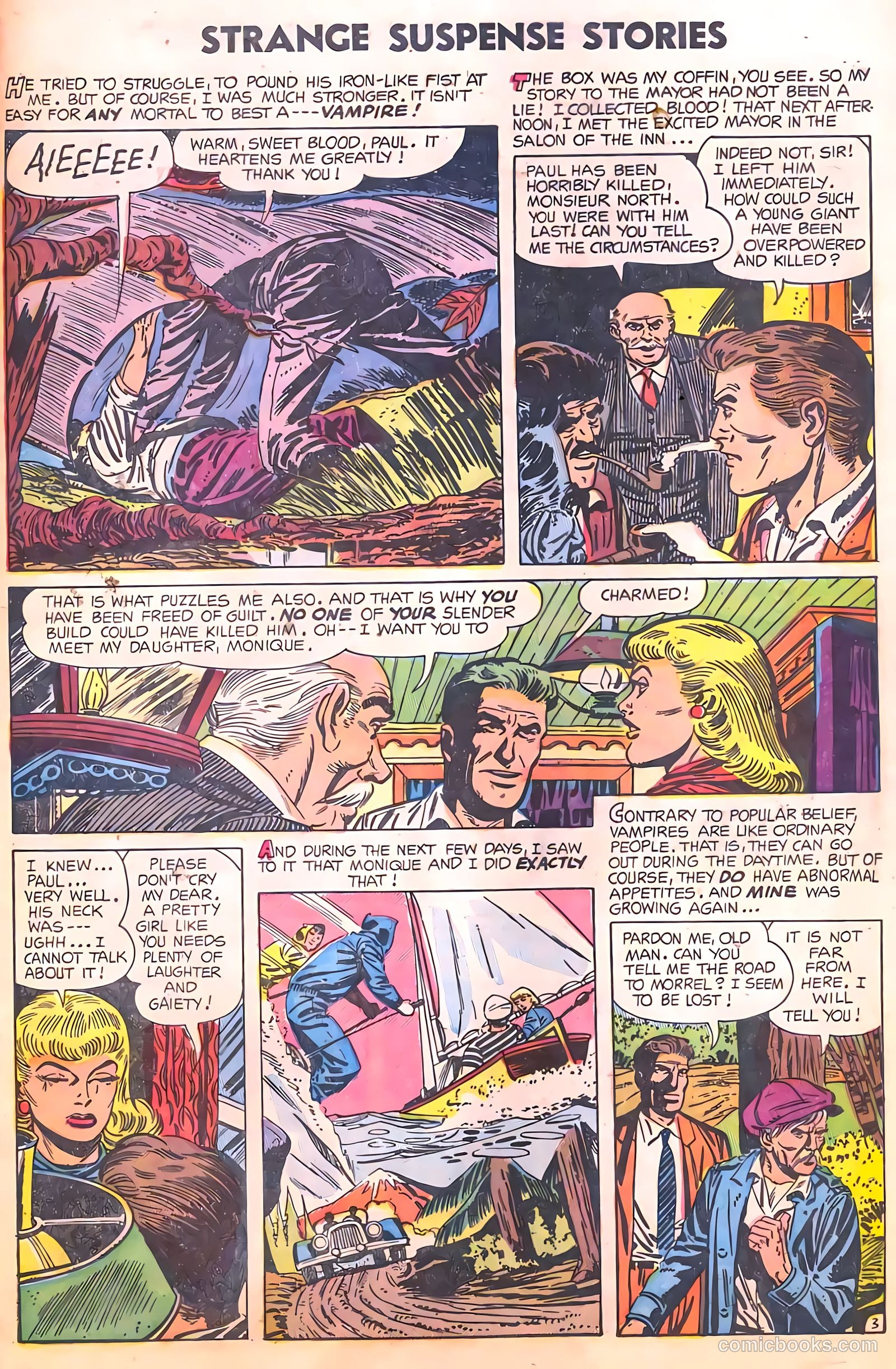 Strange Suspense Stories #21 (1954) — page 21 of 36