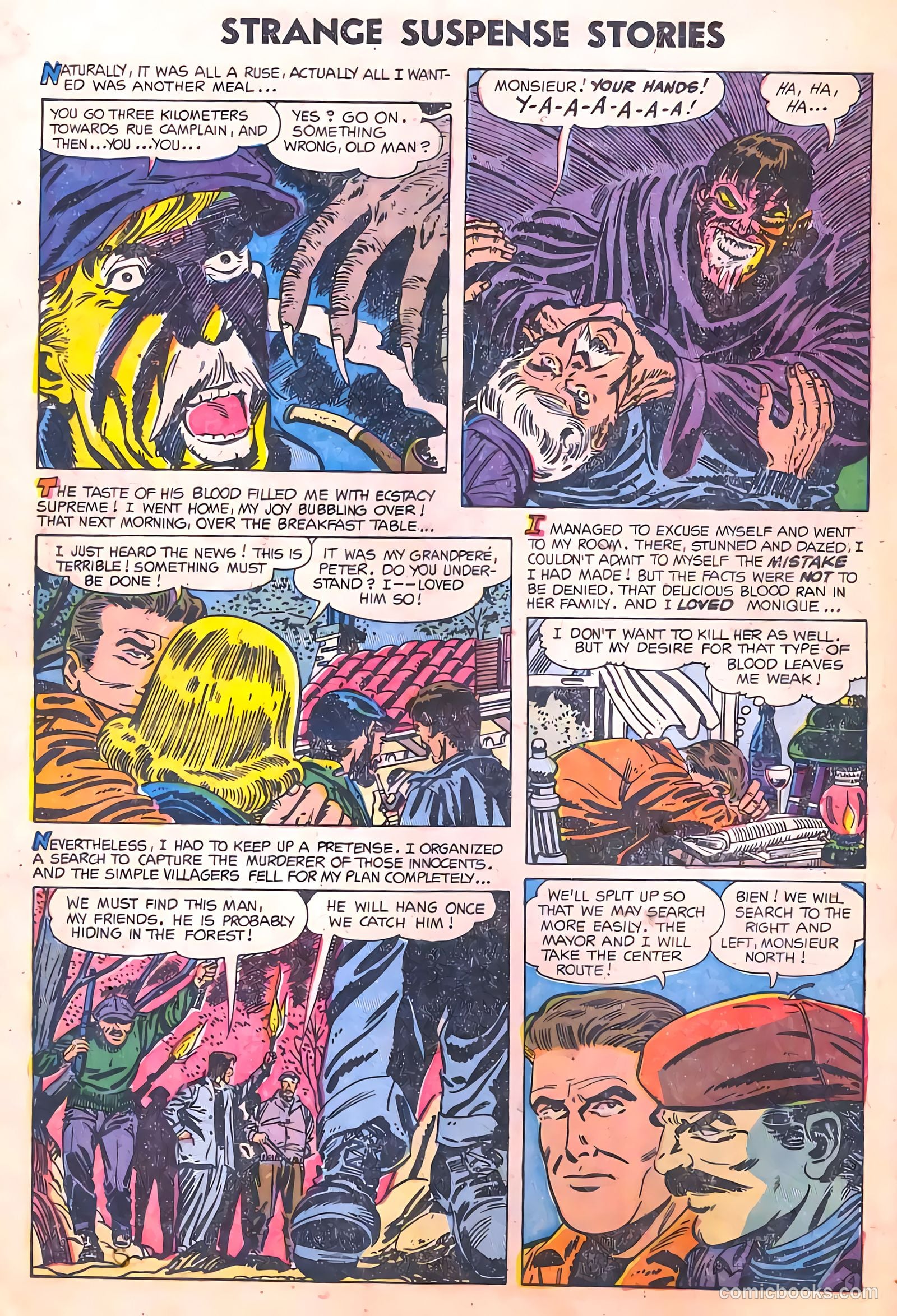 Strange Suspense Stories #21 (1954) — page 22 of 36