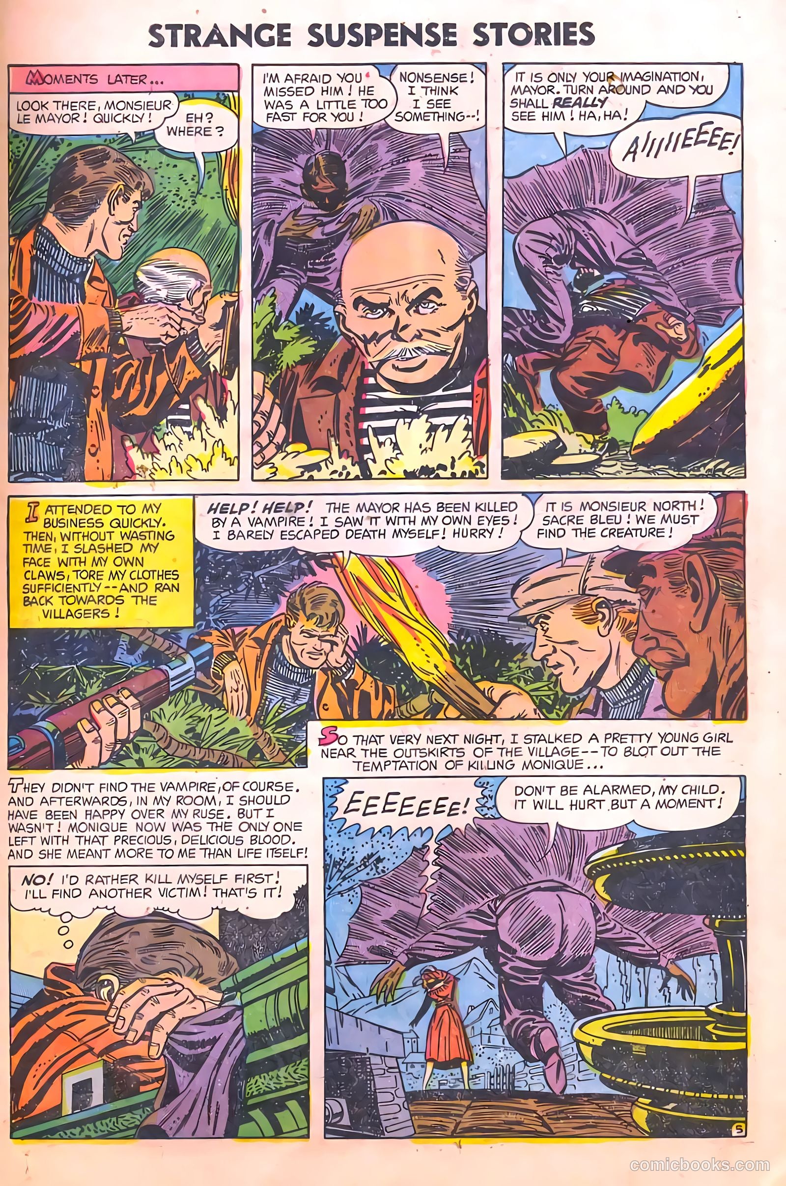 Strange Suspense Stories #21 (1954) — page 23 of 36