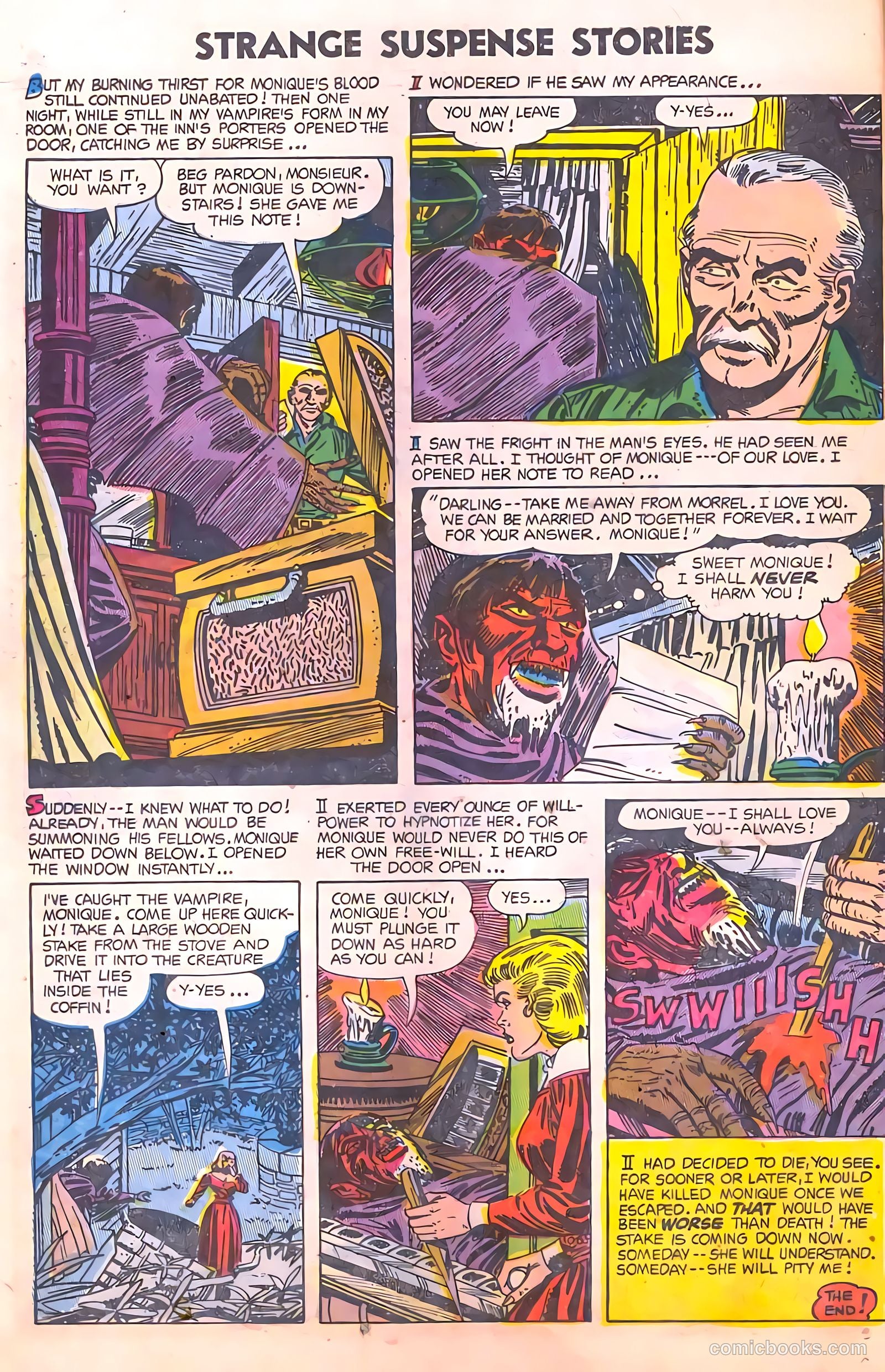 Strange Suspense Stories #21 (1954) — page 24 of 36