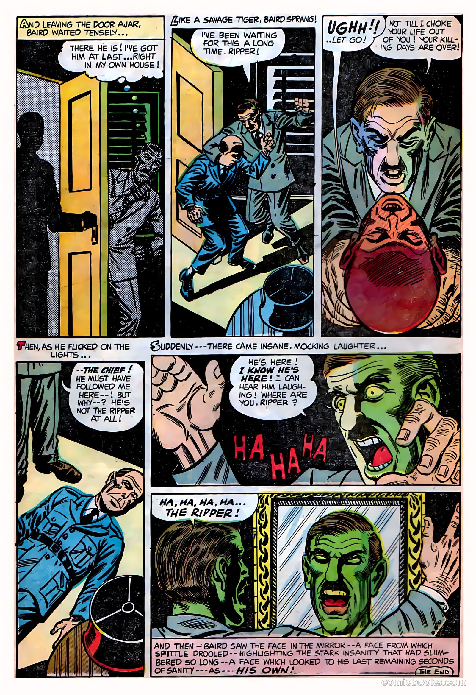 Strange Suspense Stories #21 (1954) — page 28 of 36