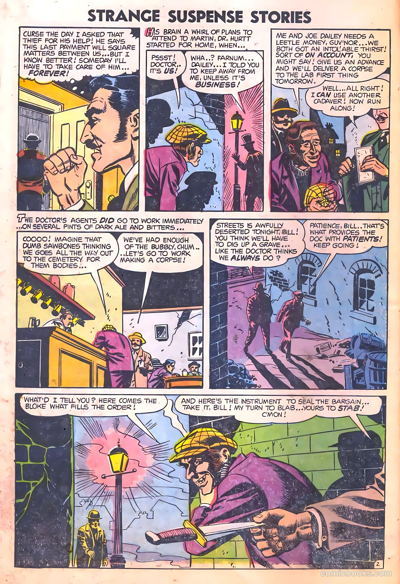 Strange Suspense Stories #21 (1954) — page 30 of 36