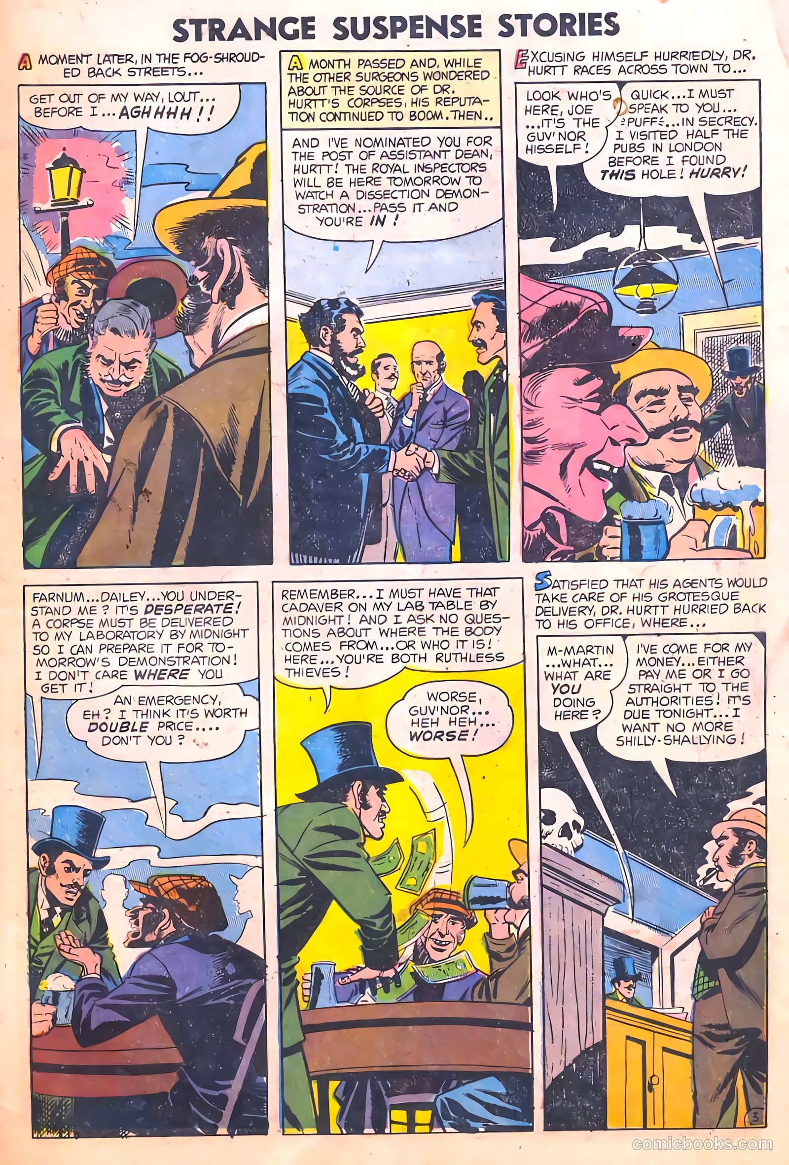 Strange Suspense Stories #21 (1954) — page 31 of 36