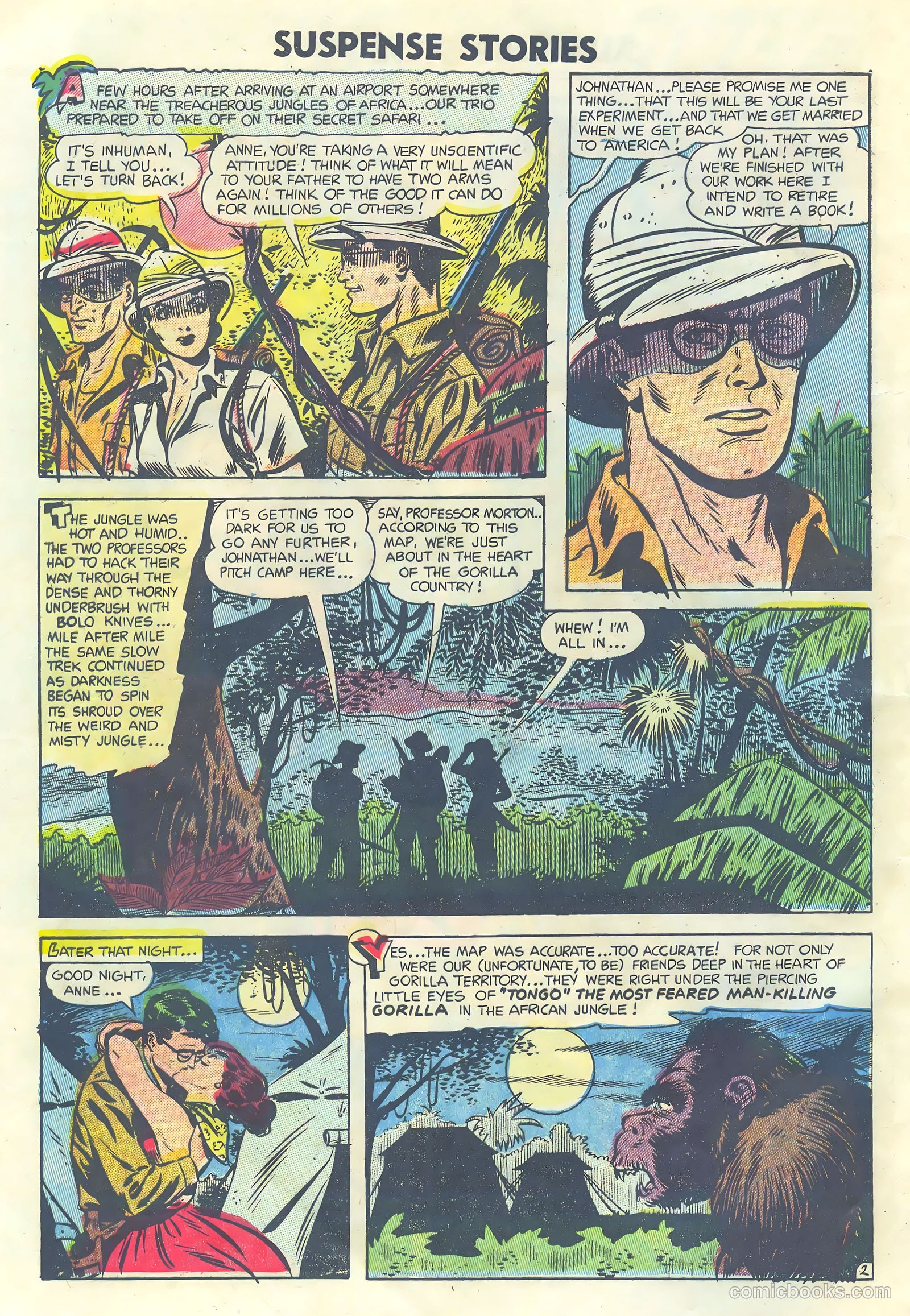 Strange Suspense Stories #22 (1954) — page 4 of 36