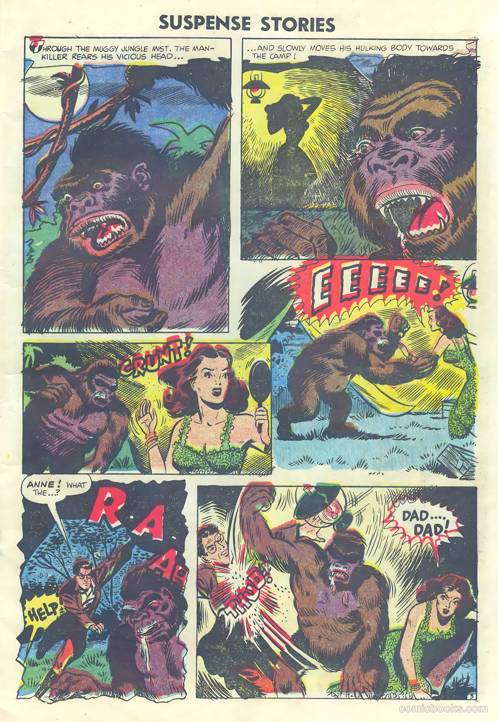 Strange Suspense Stories #22 (1954) — page 5 of 36
