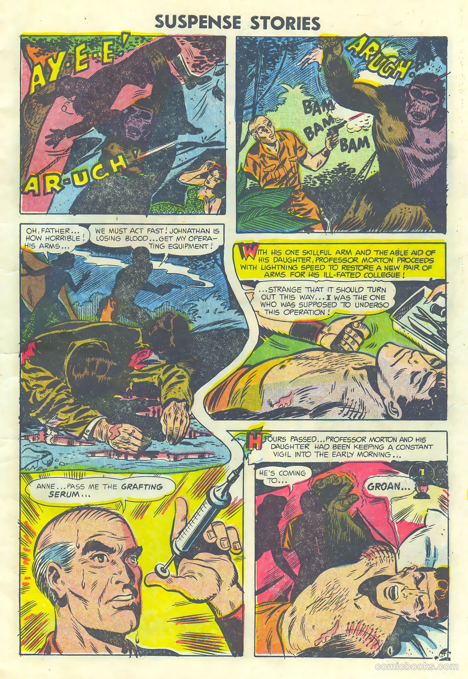 Strange Suspense Stories #22 (1954) — page 7 of 36