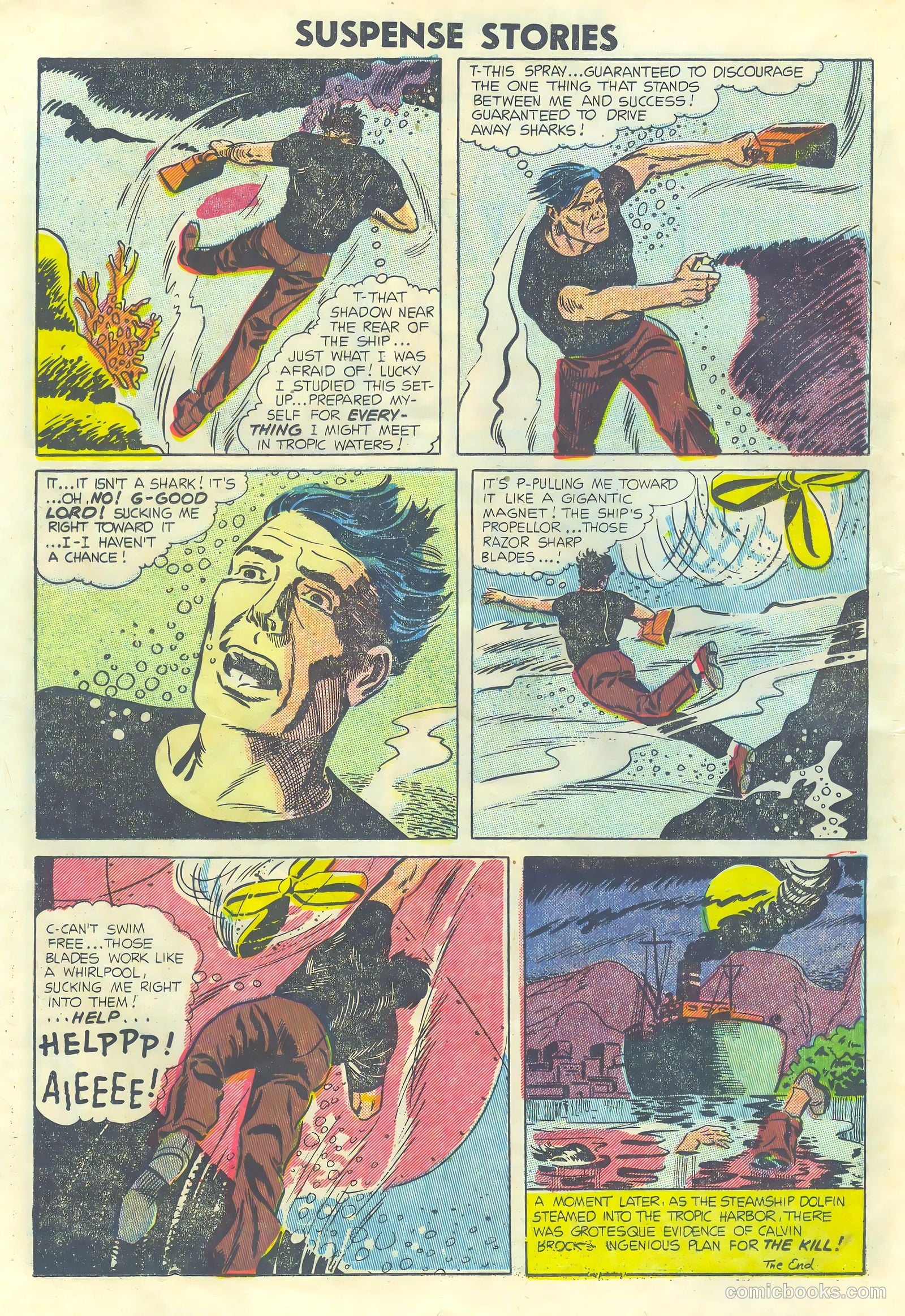 Strange Suspense Stories #22 (1954) — page 14 of 36