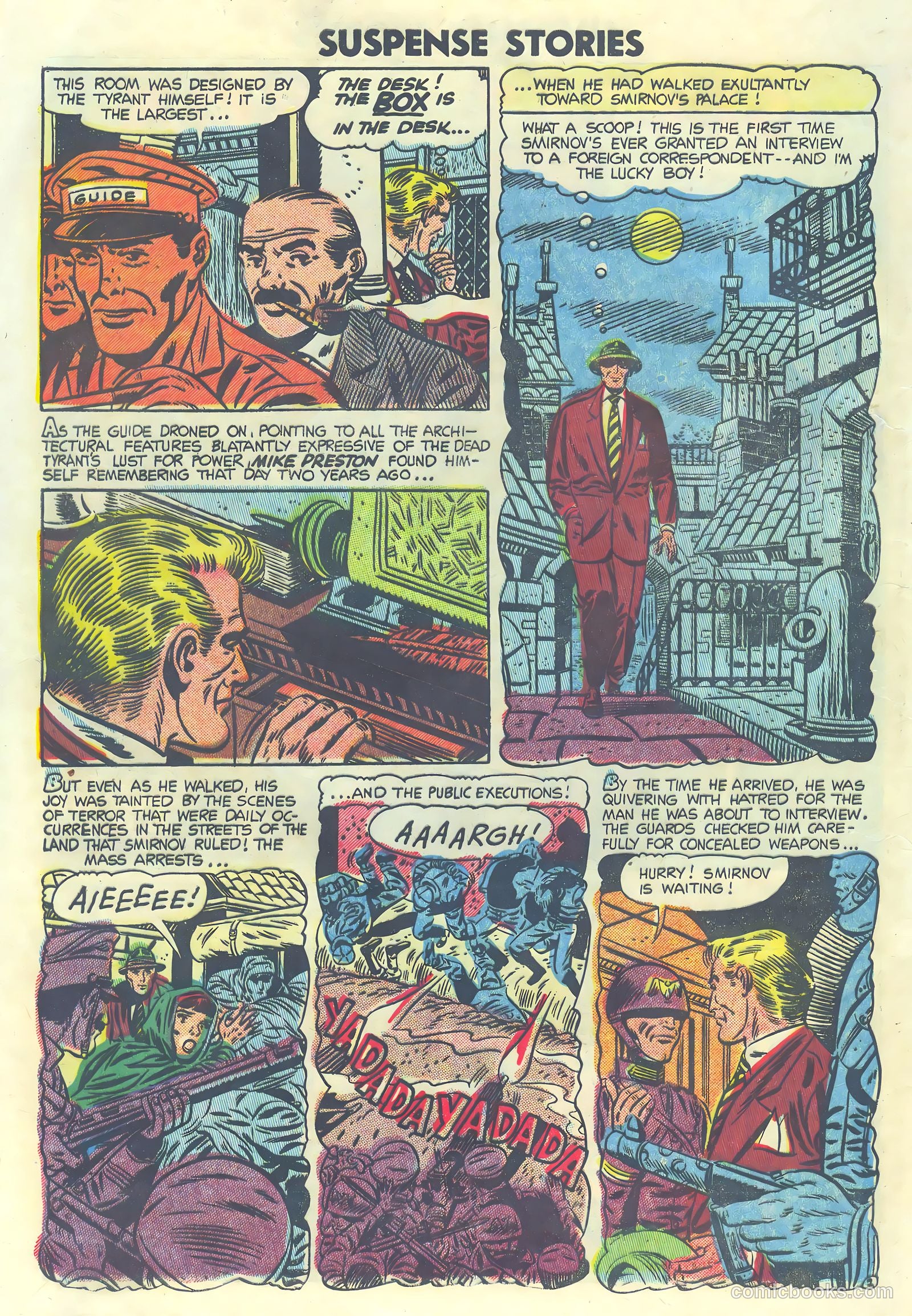 Strange Suspense Stories #22 (1954) — page 28 of 36