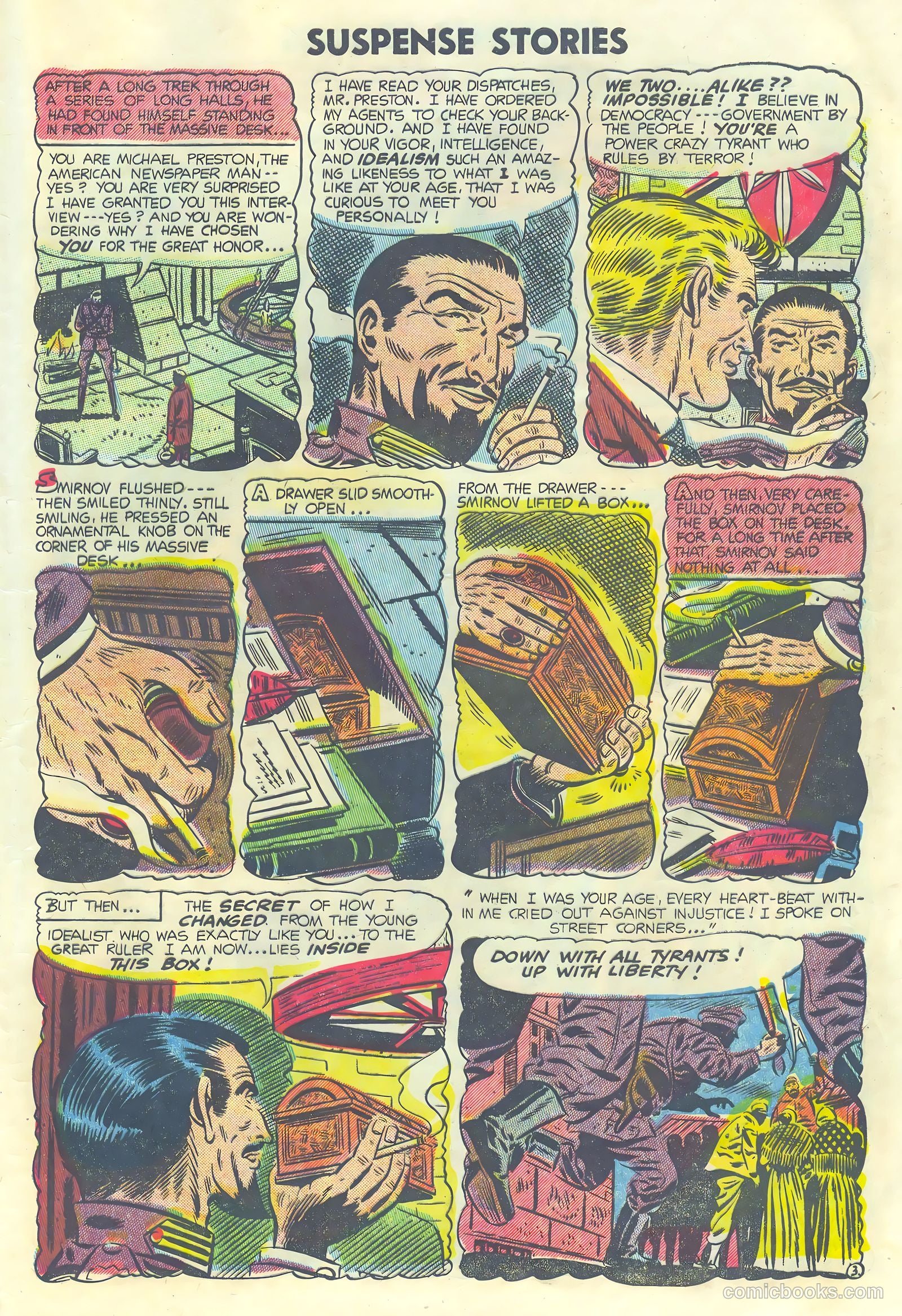 Strange Suspense Stories #22 (1954) — page 29 of 36