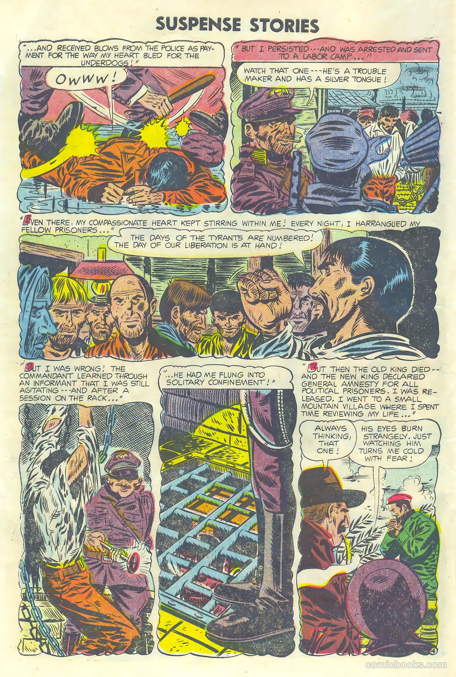 Strange Suspense Stories #22 (1954) — page 30 of 36
