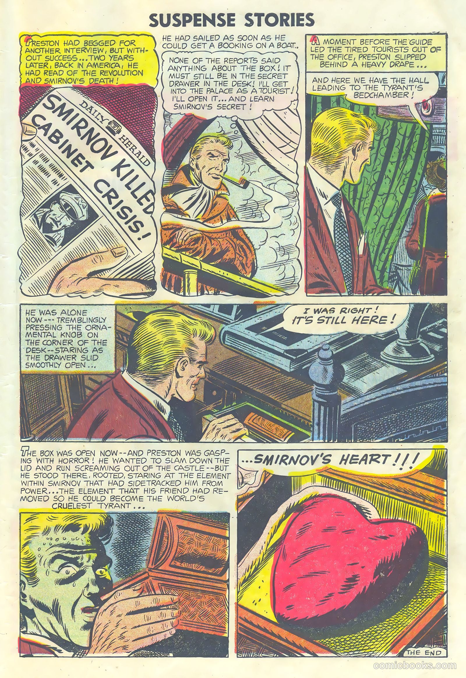Strange Suspense Stories #22 (1954) — page 33 of 36