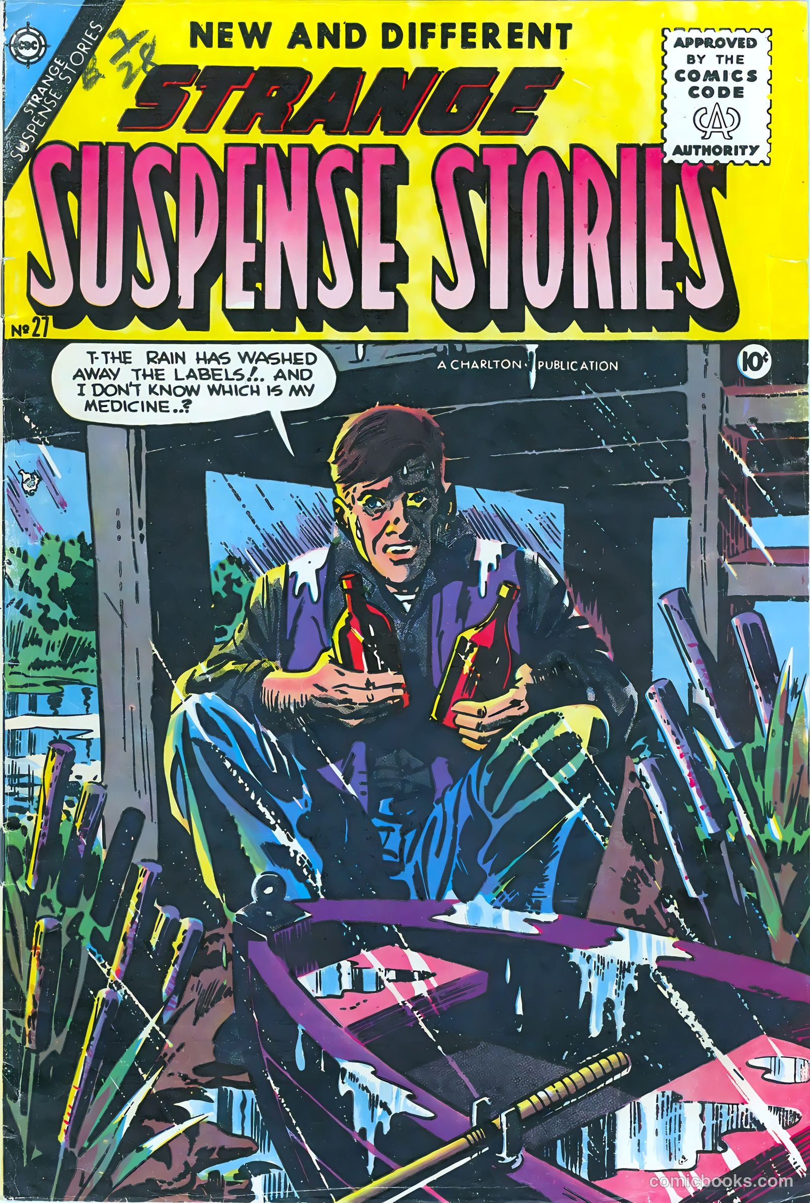 Strange Suspense Stories #27
