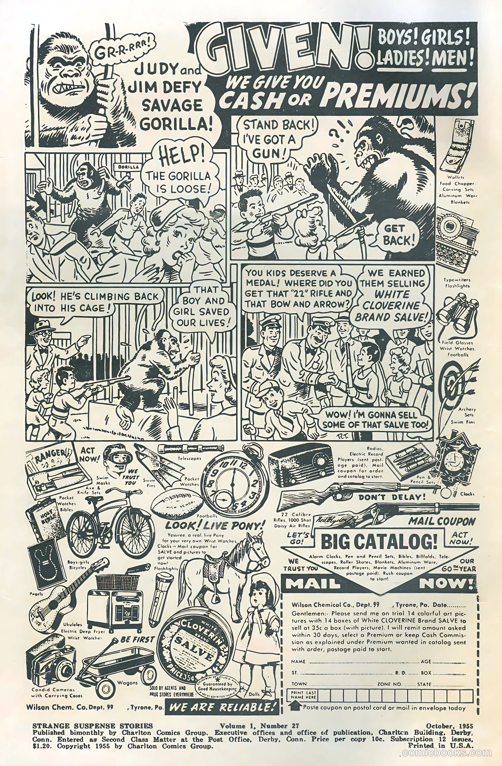 Strange Suspense Stories #27 (1955) — page 2 of 36