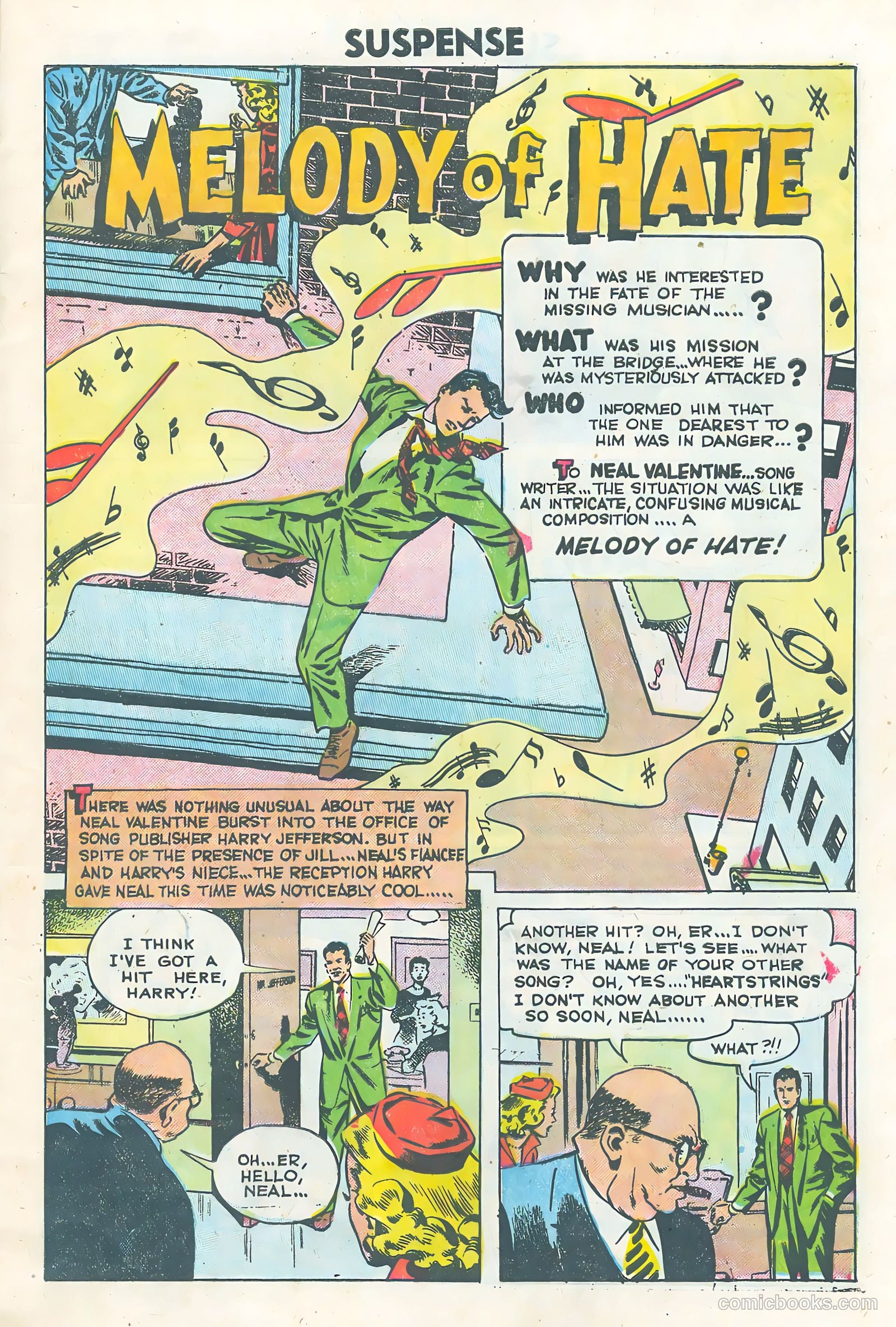 Strange Suspense Stories #27 (1955) — page 3 of 36