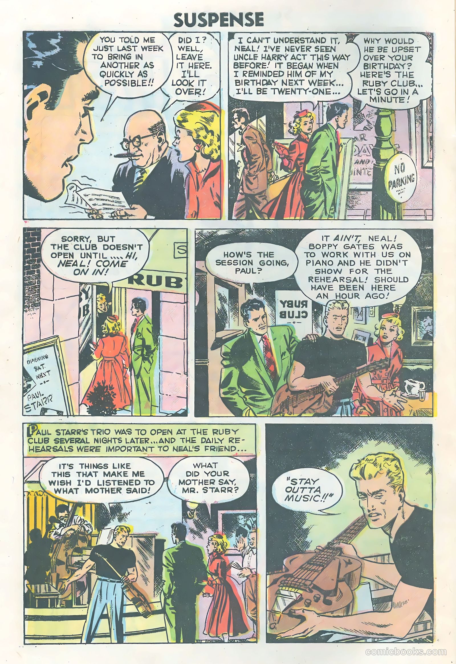 Strange Suspense Stories #27 (1955) — page 4 of 36