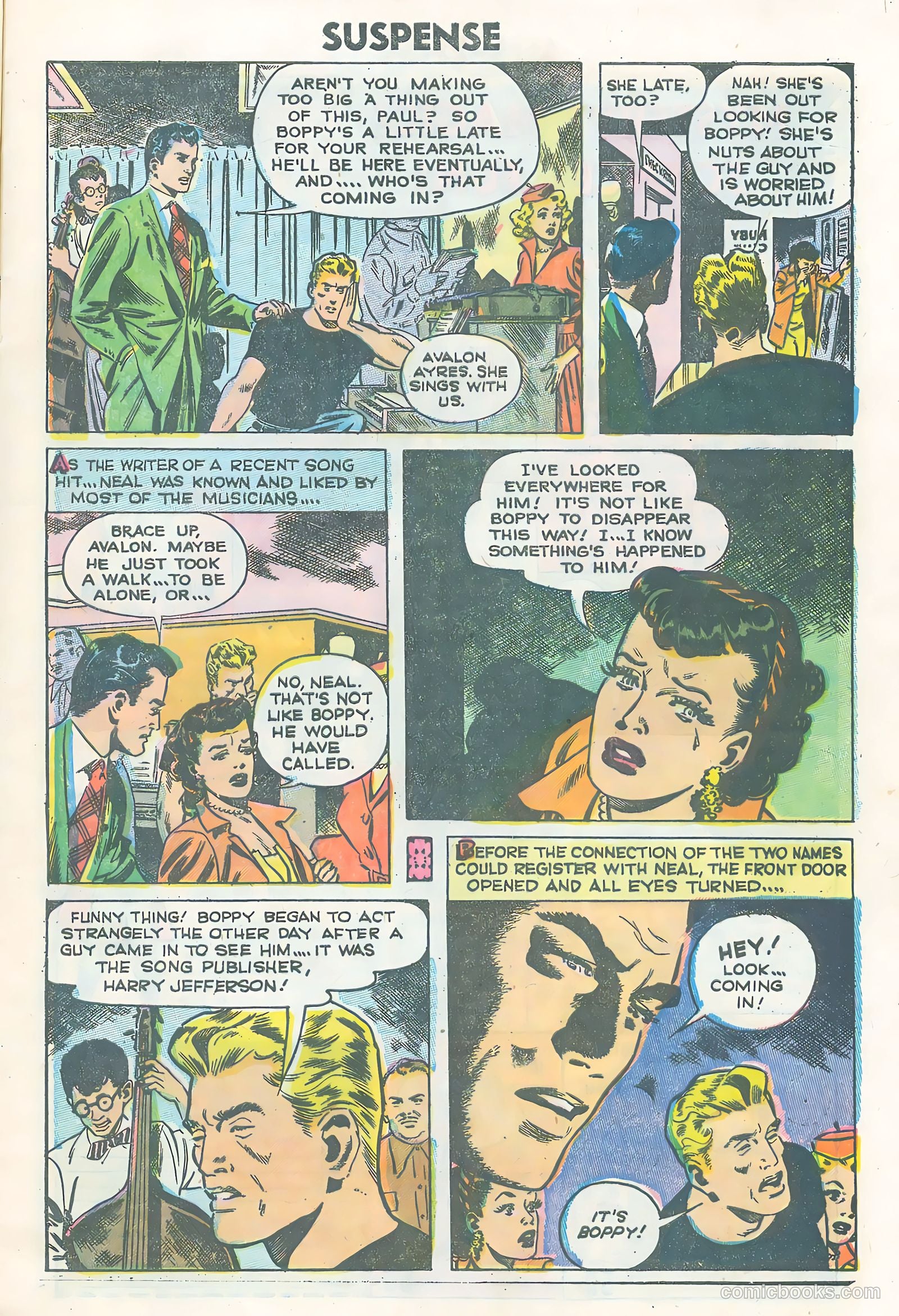 Strange Suspense Stories #27 (1955) — page 5 of 36