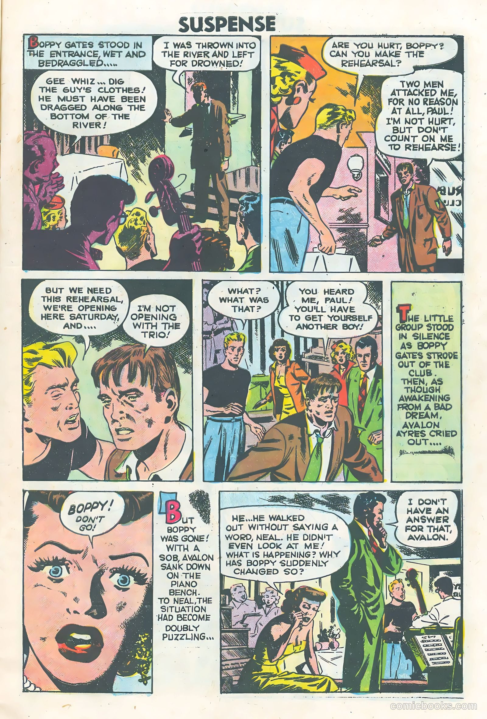 Strange Suspense Stories #27 (1955) — page 7 of 36