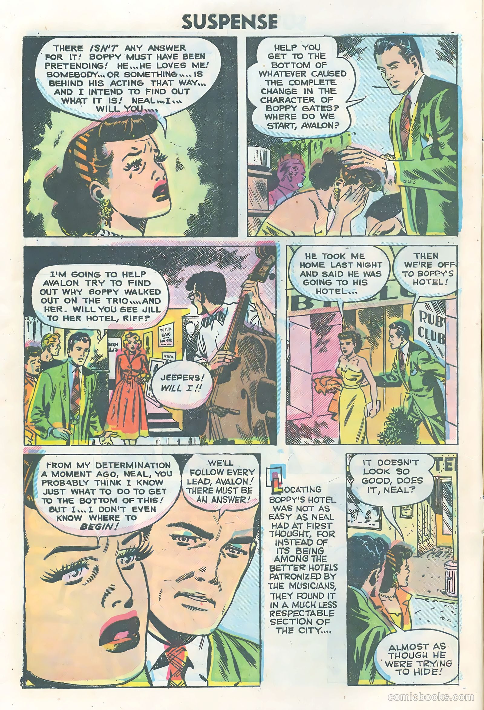 Strange Suspense Stories #27 (1955) — page 8 of 36