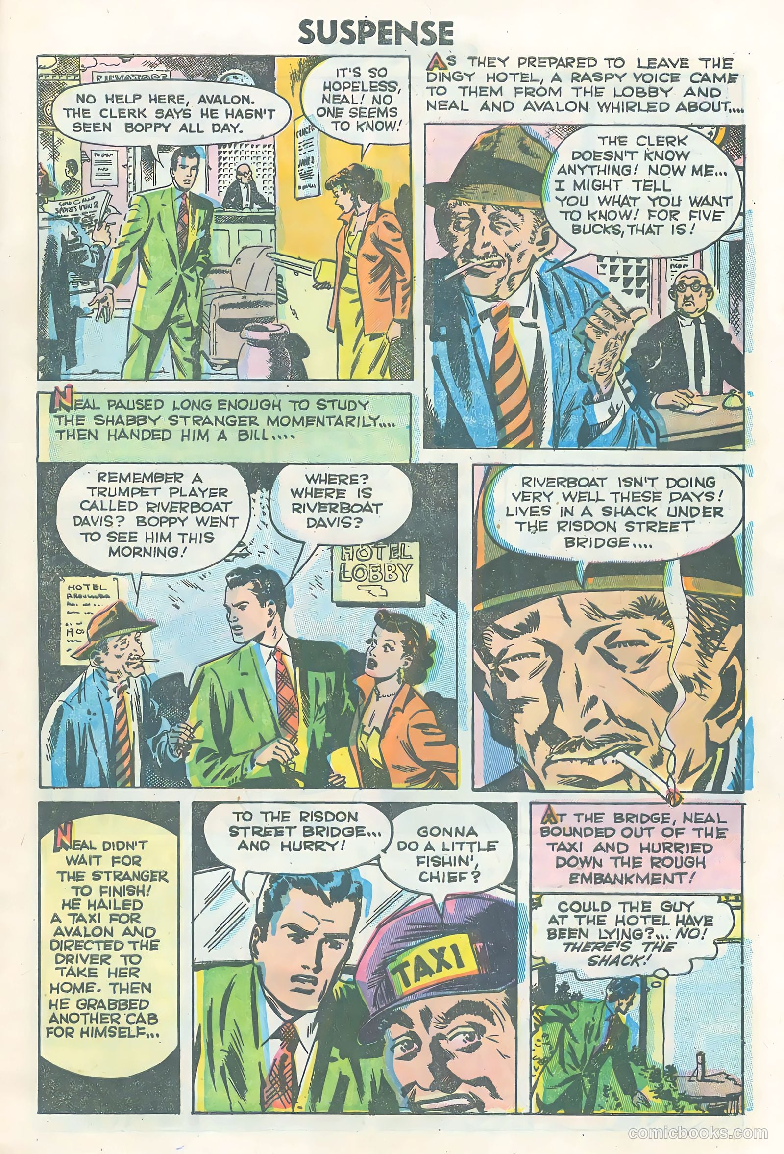 Strange Suspense Stories #27 (1955) — page 9 of 36