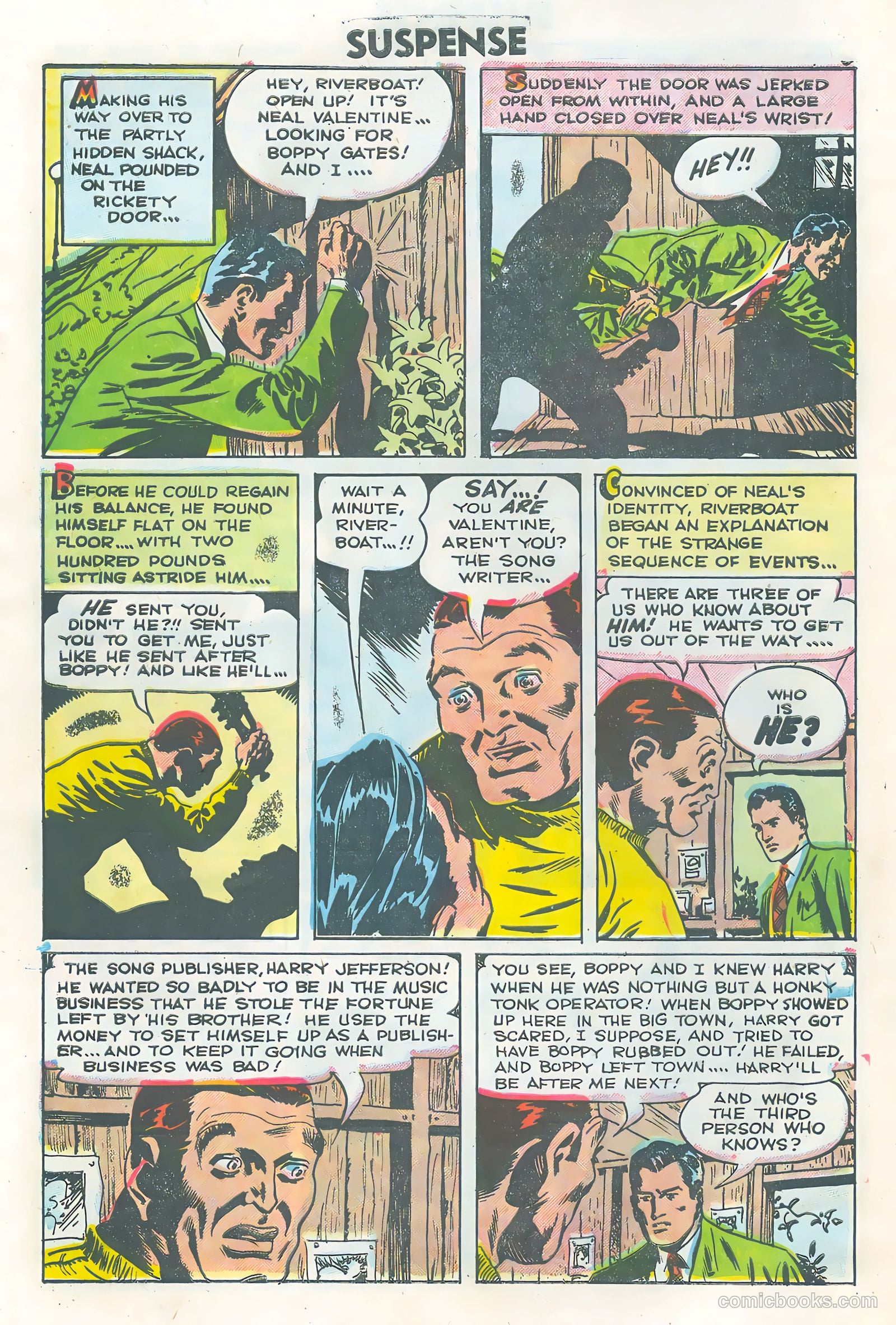 Strange Suspense Stories #27 (1955) — page 10 of 36