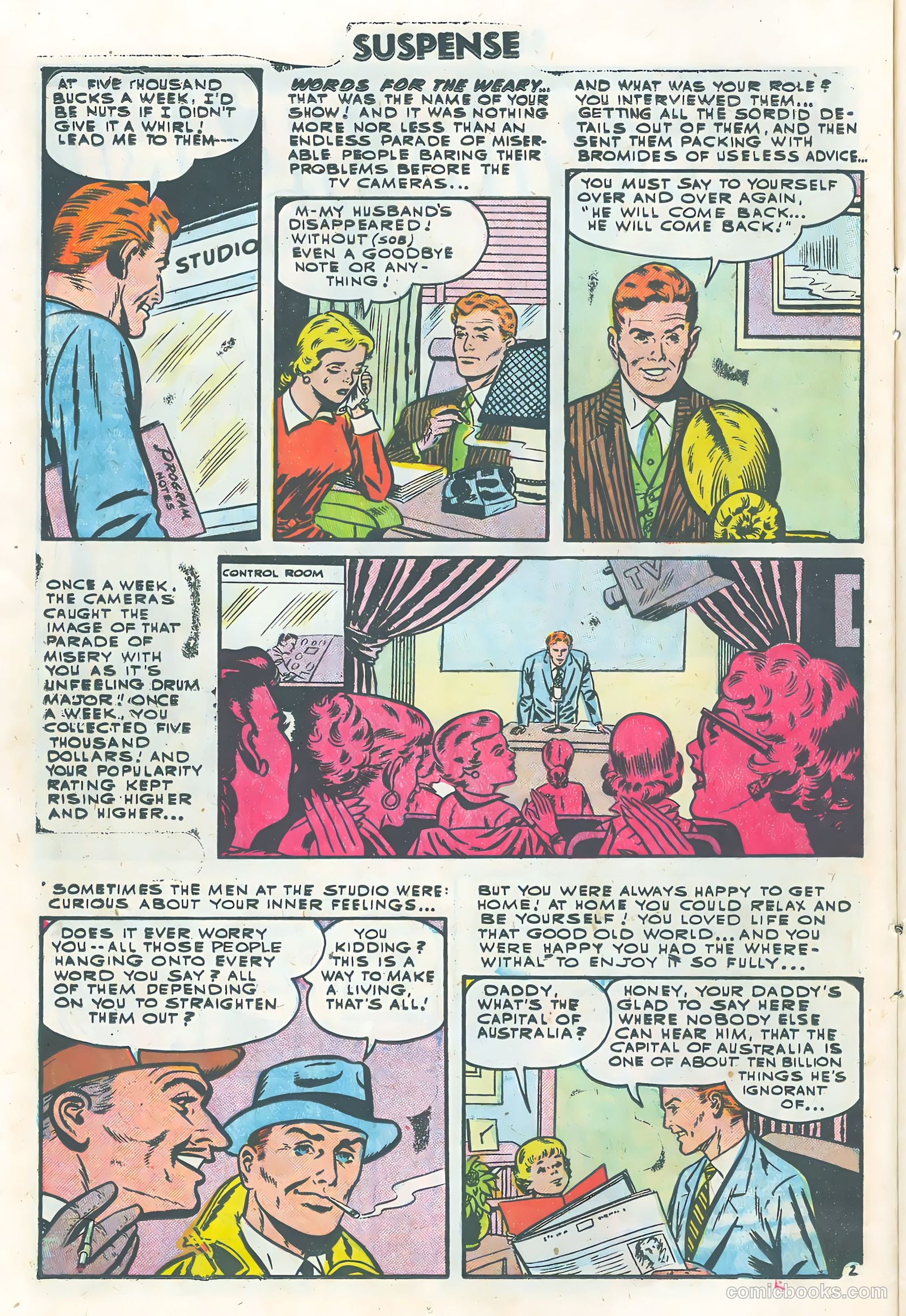 Strange Suspense Stories #27 (1955) — page 14 of 36