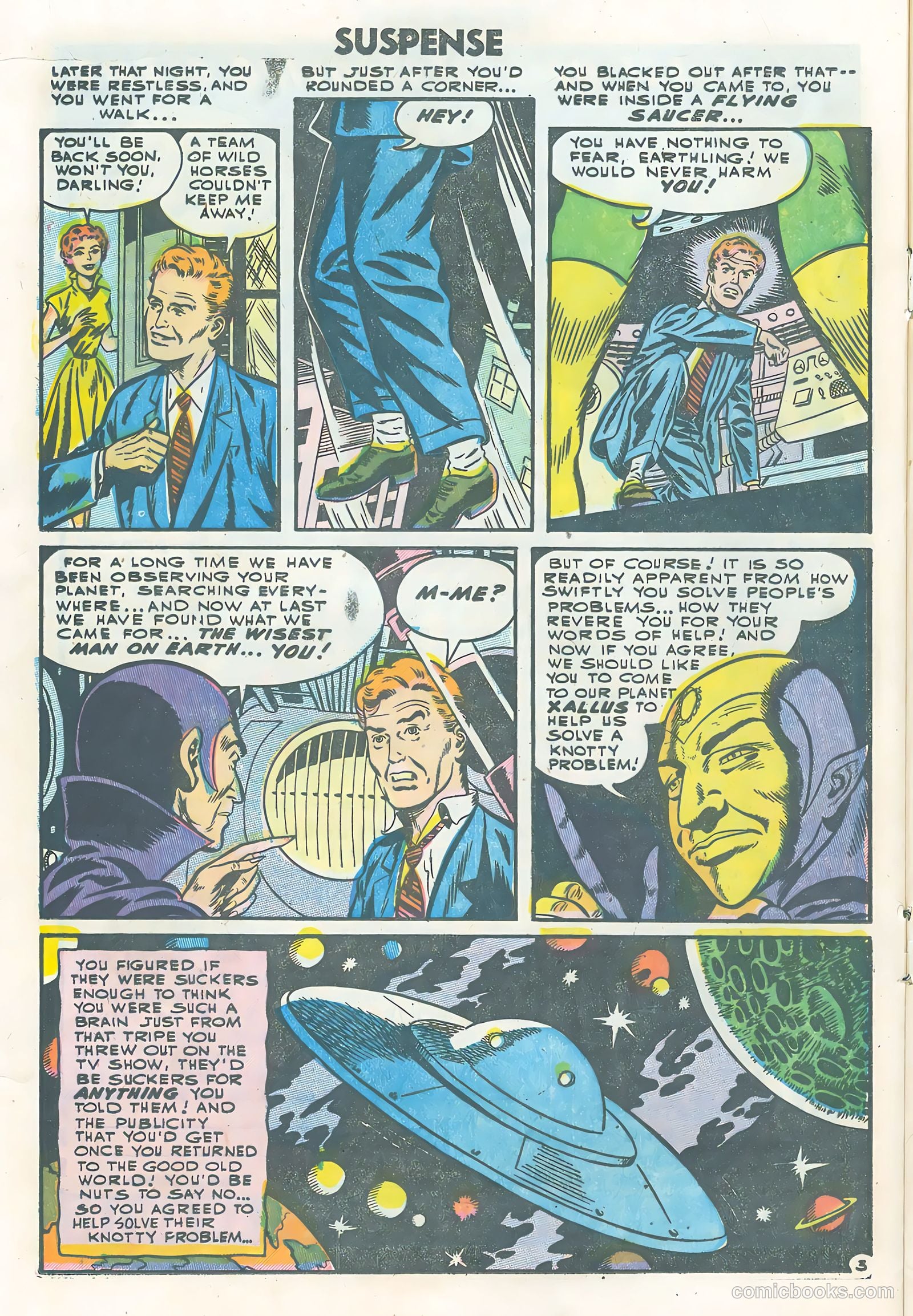Strange Suspense Stories #27 (1955) — page 16 of 36