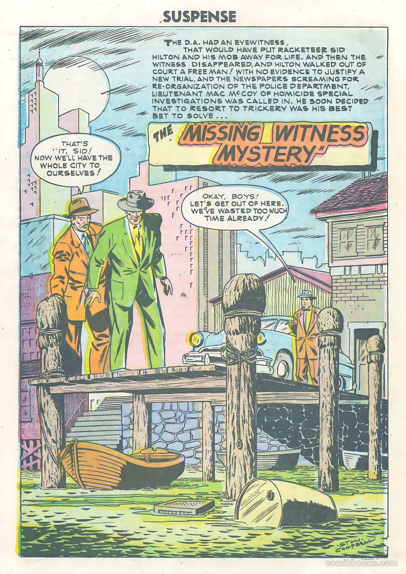 Strange Suspense Stories #27 (1955) — page 20 of 36