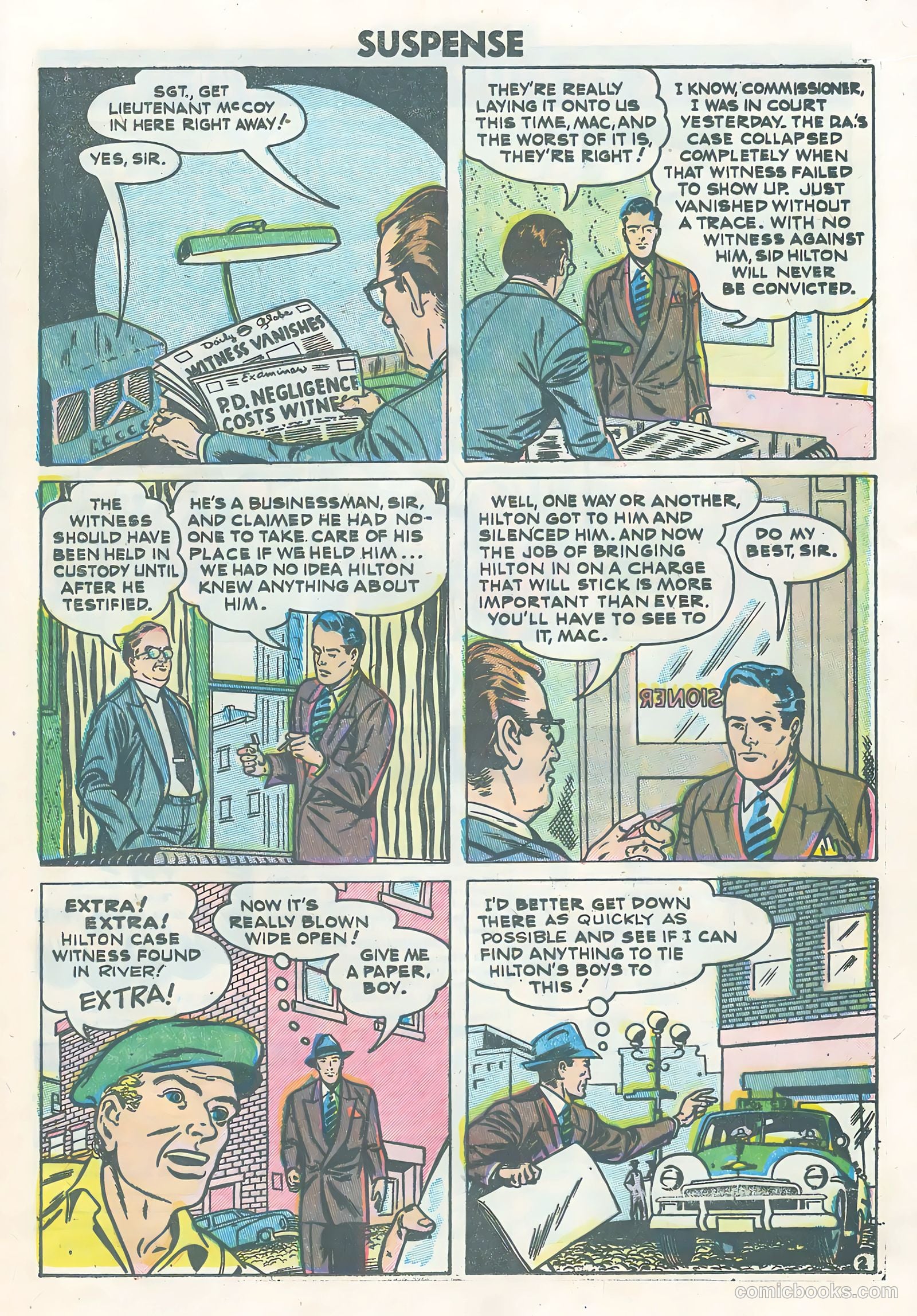 Strange Suspense Stories #27 (1955) — page 21 of 36