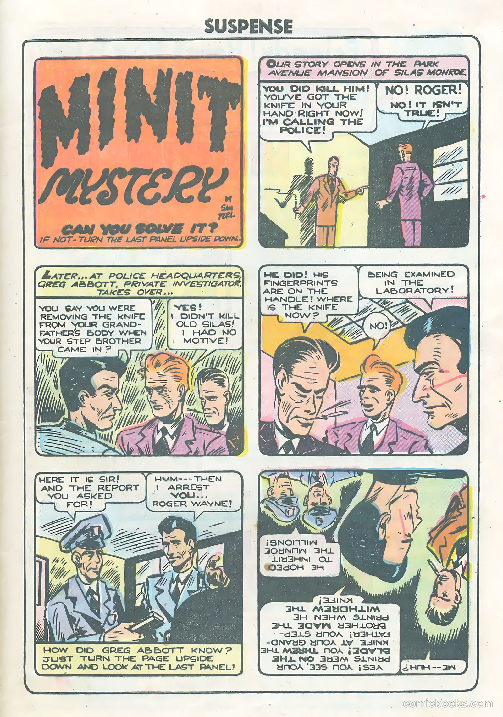 Strange Suspense Stories #27 (1955) — page 33 of 36