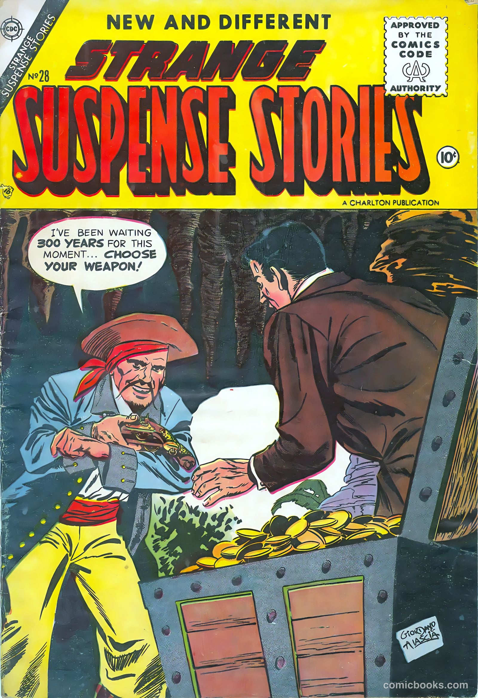 Strange Suspense Stories #28