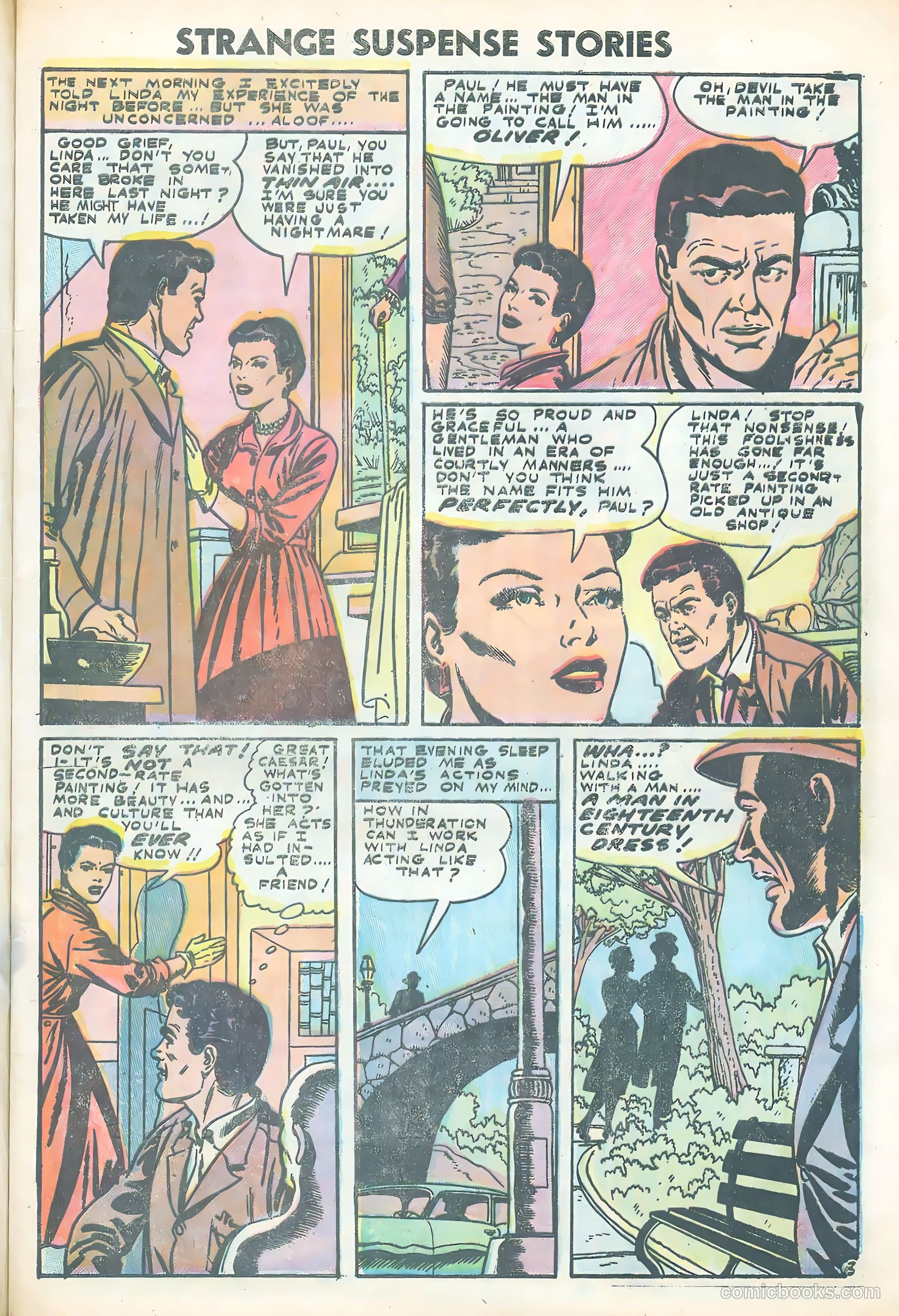Strange Suspense Stories #28 (1956) — page 5 of 36