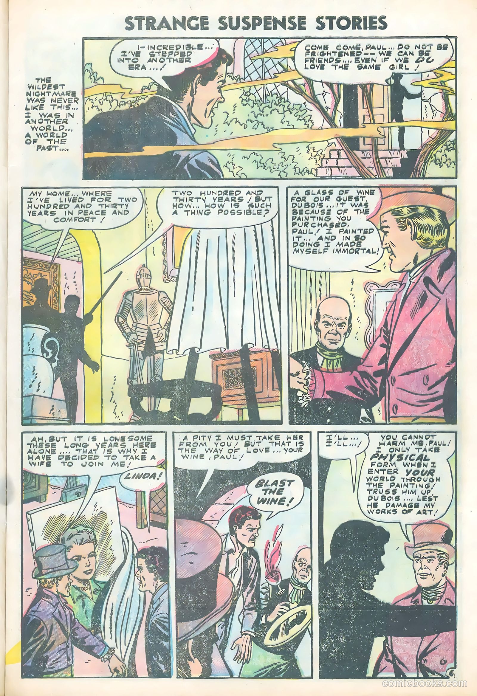 Strange Suspense Stories #28 (1956) — page 9 of 36
