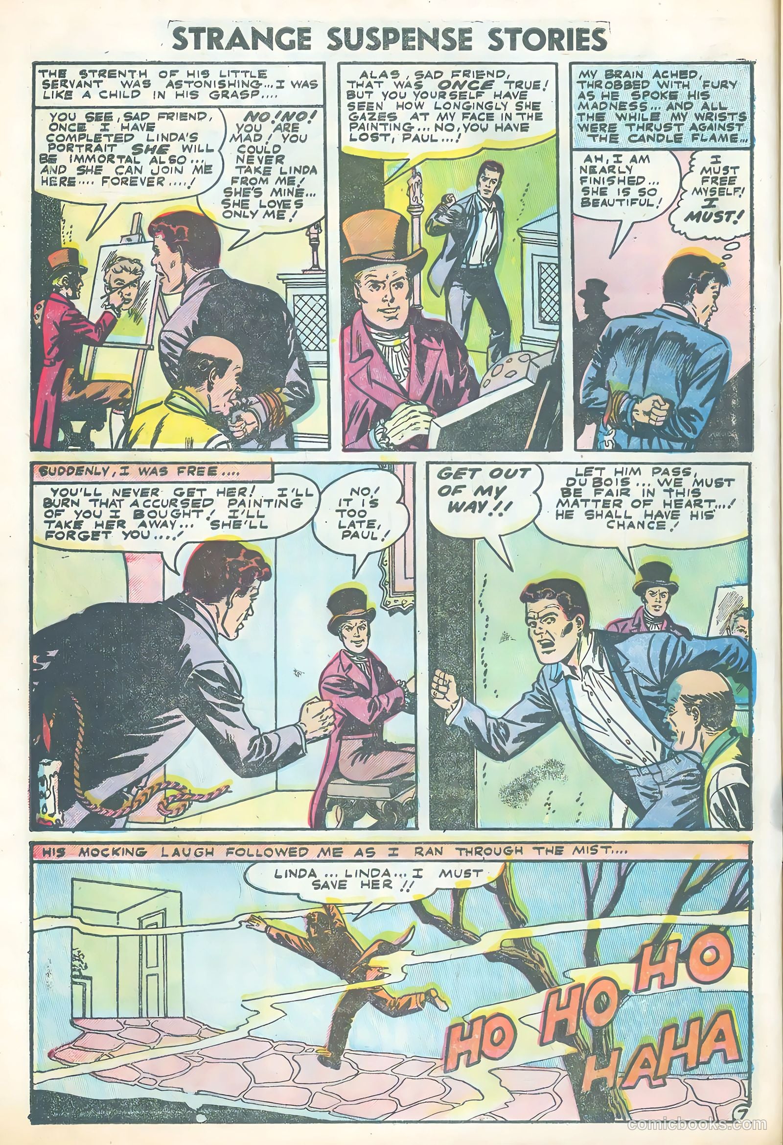 Strange Suspense Stories #28 (1956) — page 10 of 36