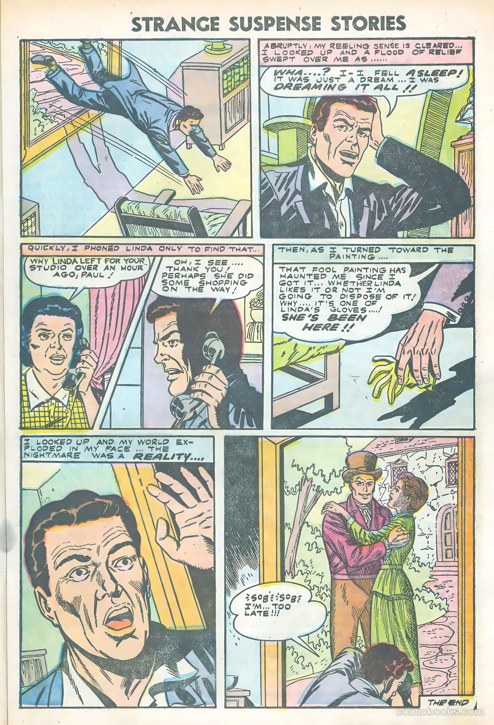 Strange Suspense Stories #28 (1956) — page 11 of 36