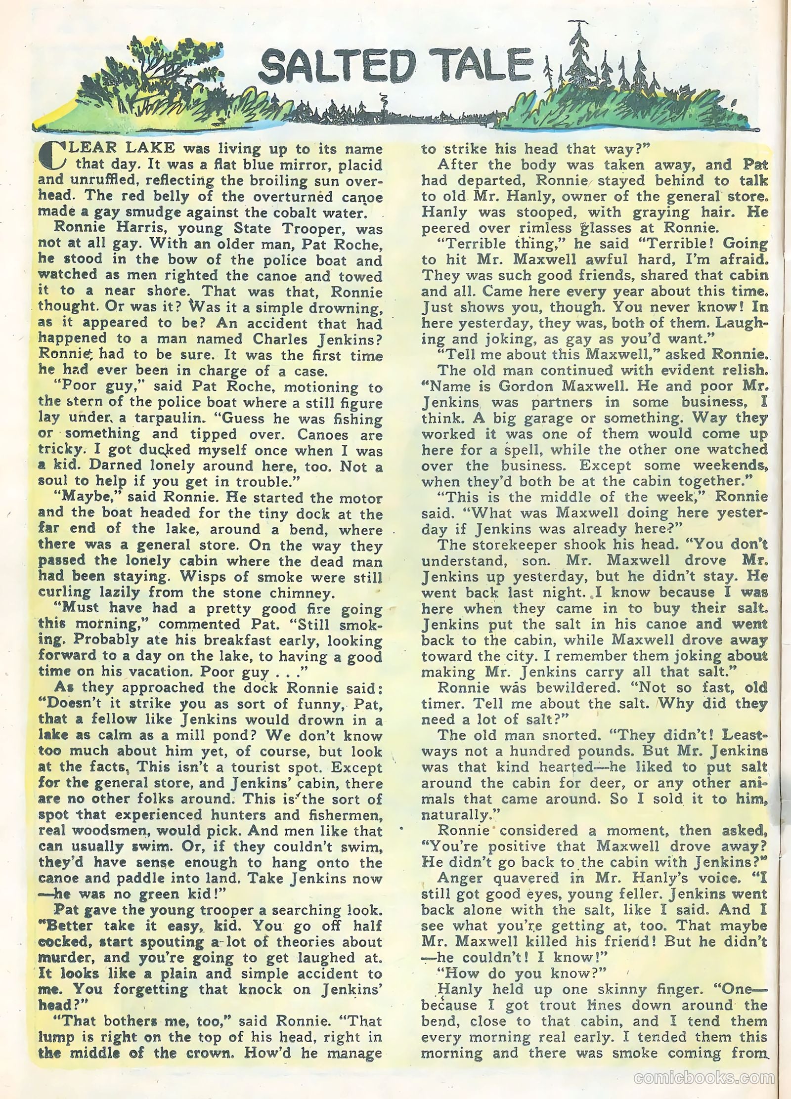 Strange Suspense Stories #28 (1956) — page 12 of 36