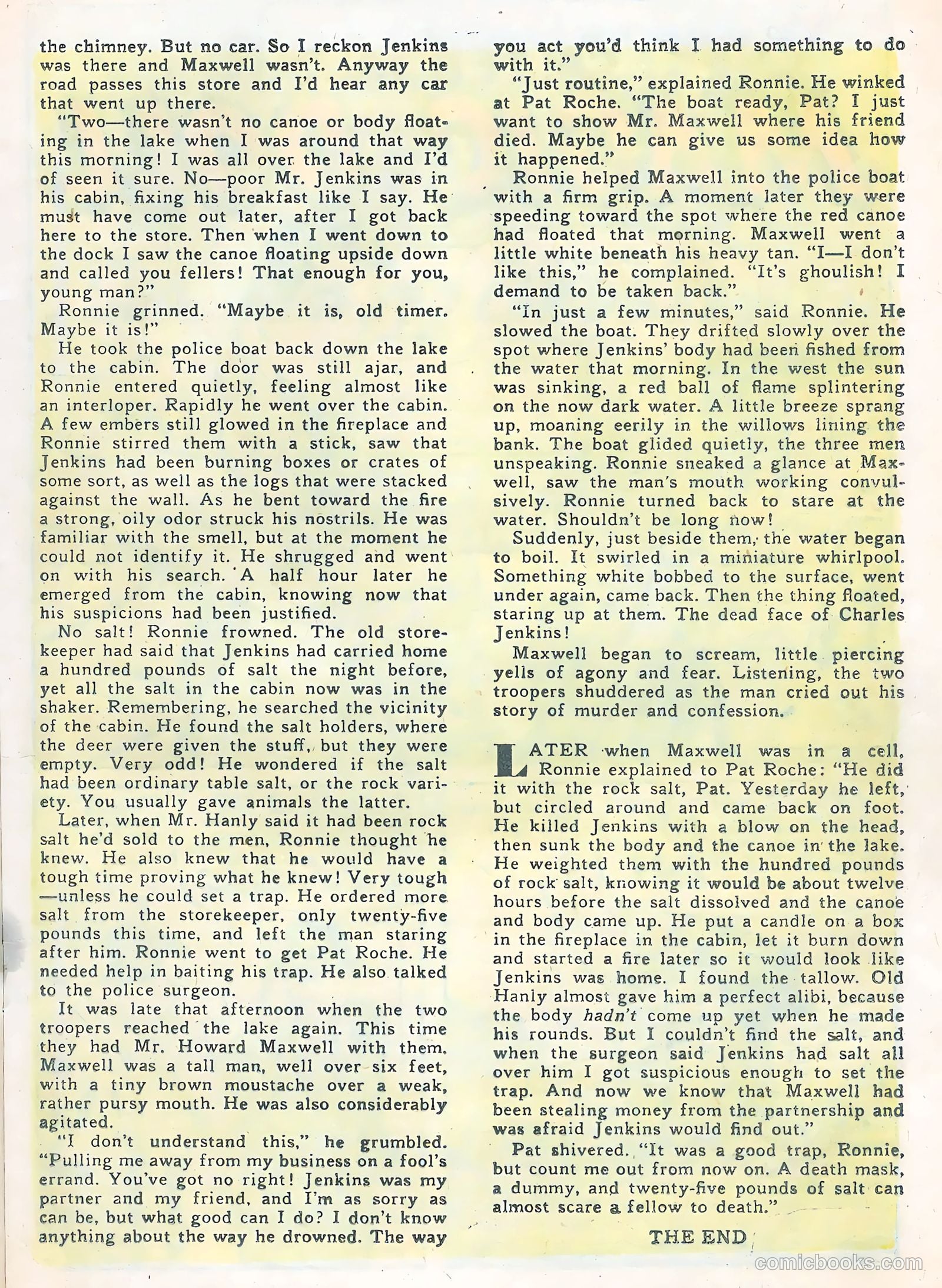 Strange Suspense Stories #28 (1956) — page 13 of 36