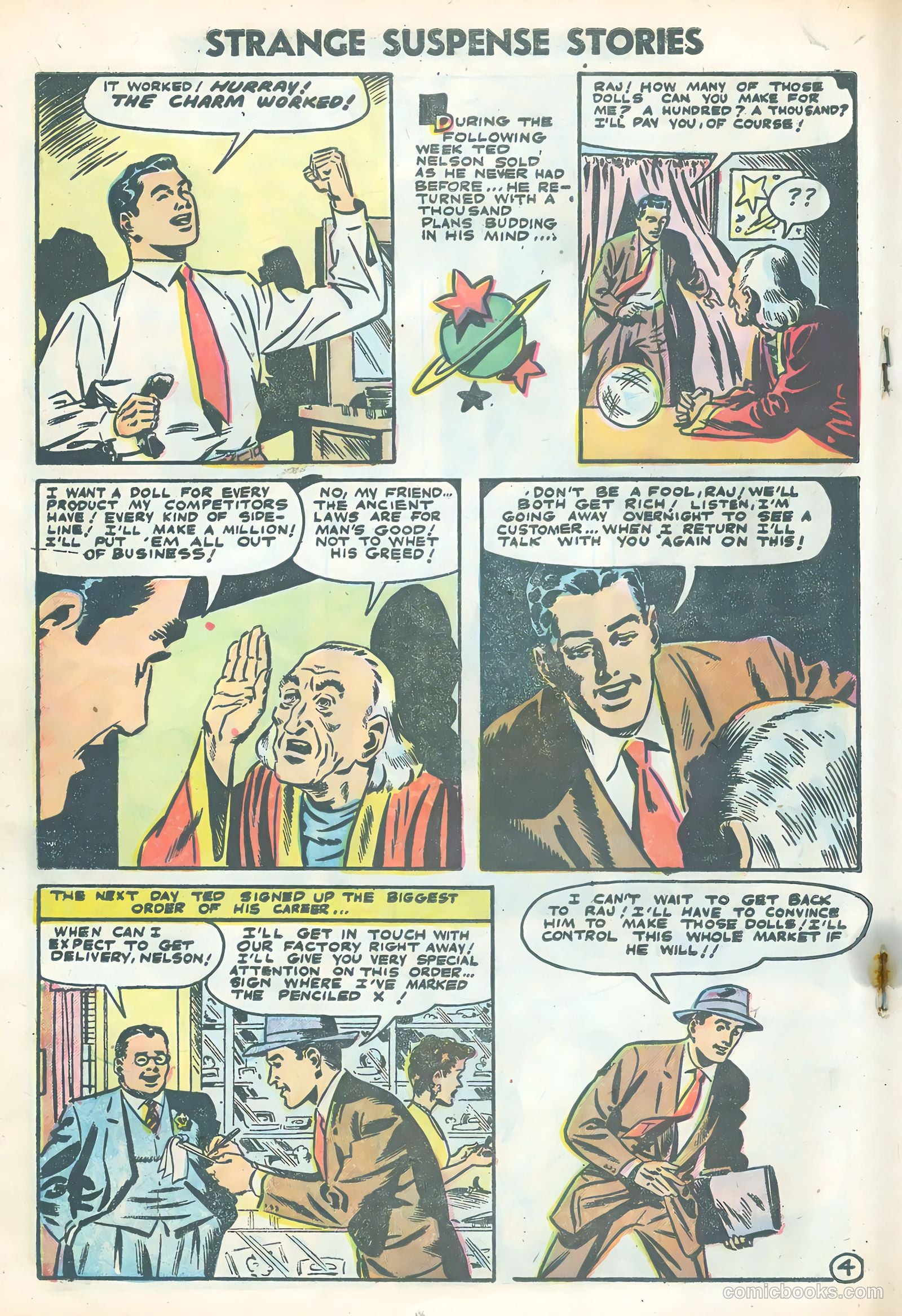 Strange Suspense Stories #28 (1956) — page 18 of 36