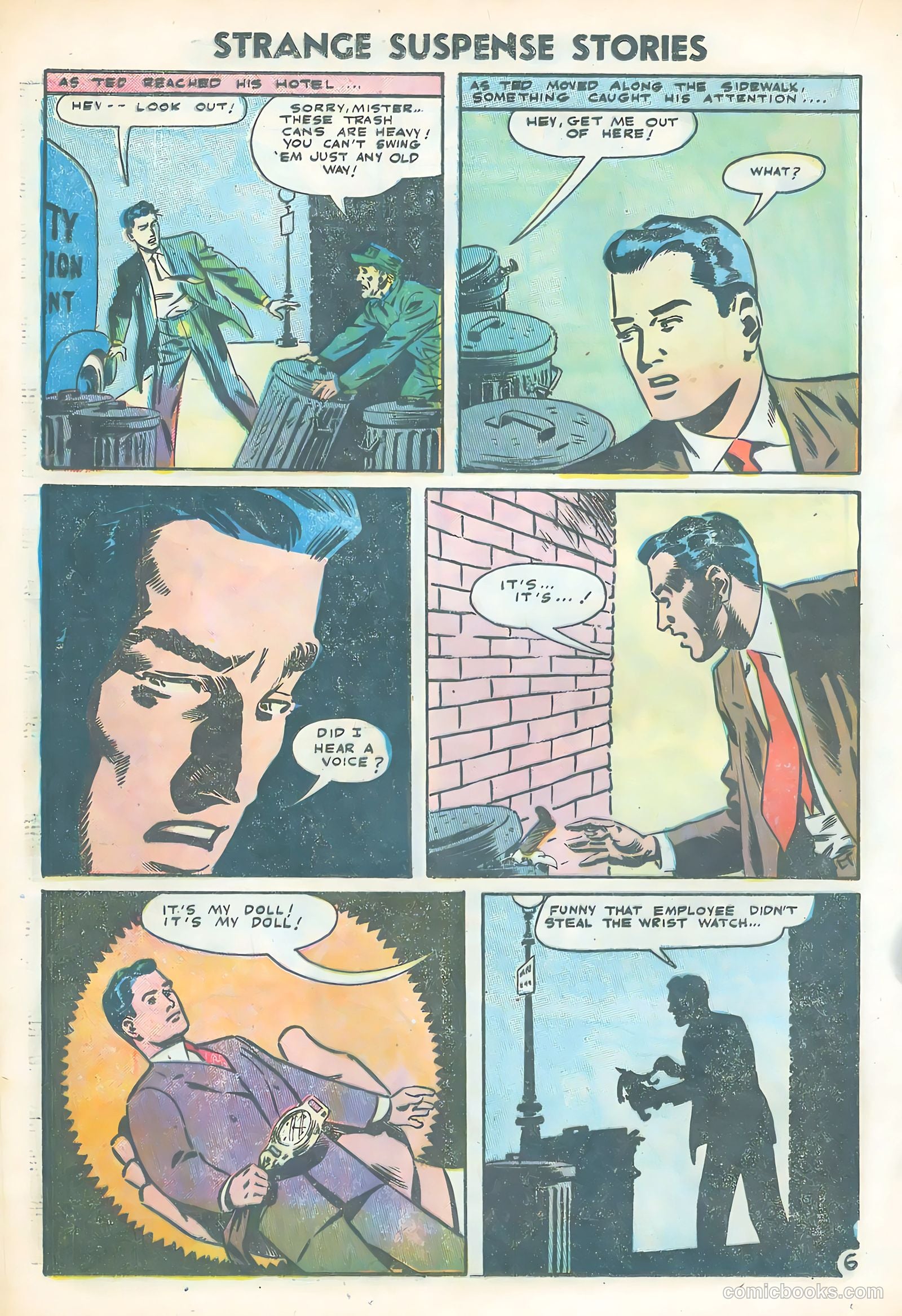 Strange Suspense Stories #28 (1956) — page 20 of 36