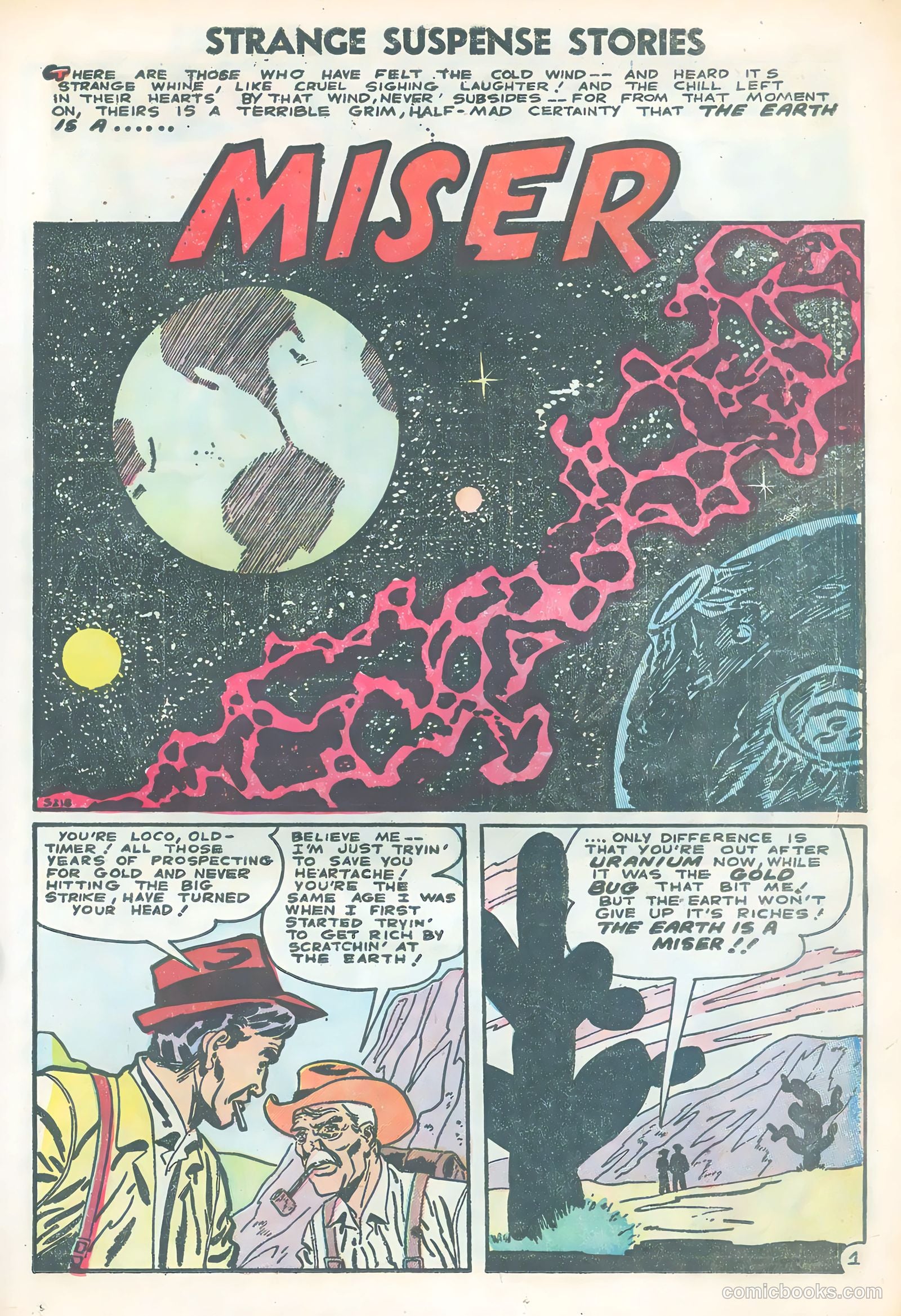 Strange Suspense Stories #28 (1956) — page 23 of 36
