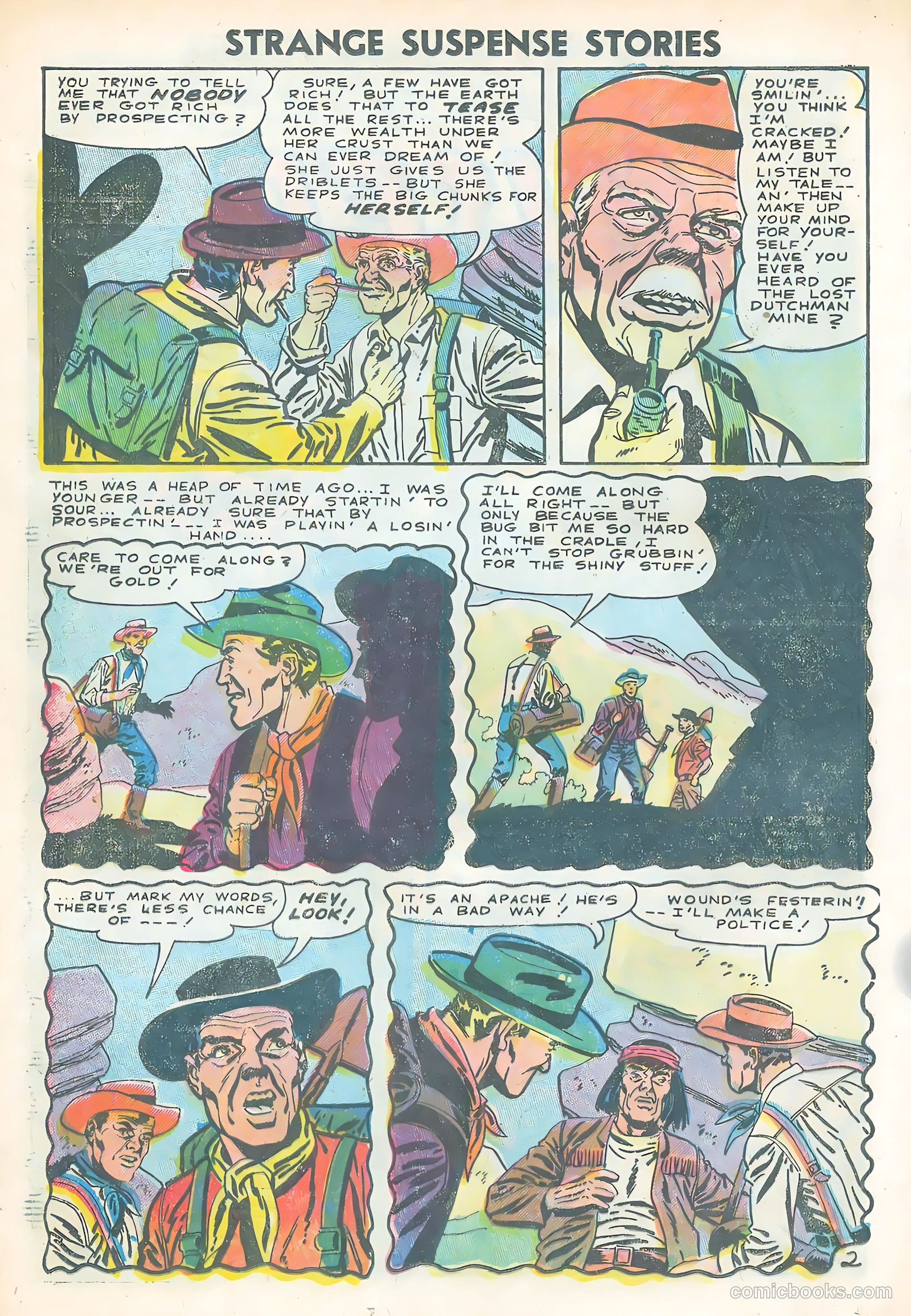 Strange Suspense Stories #28 (1956) — page 24 of 36