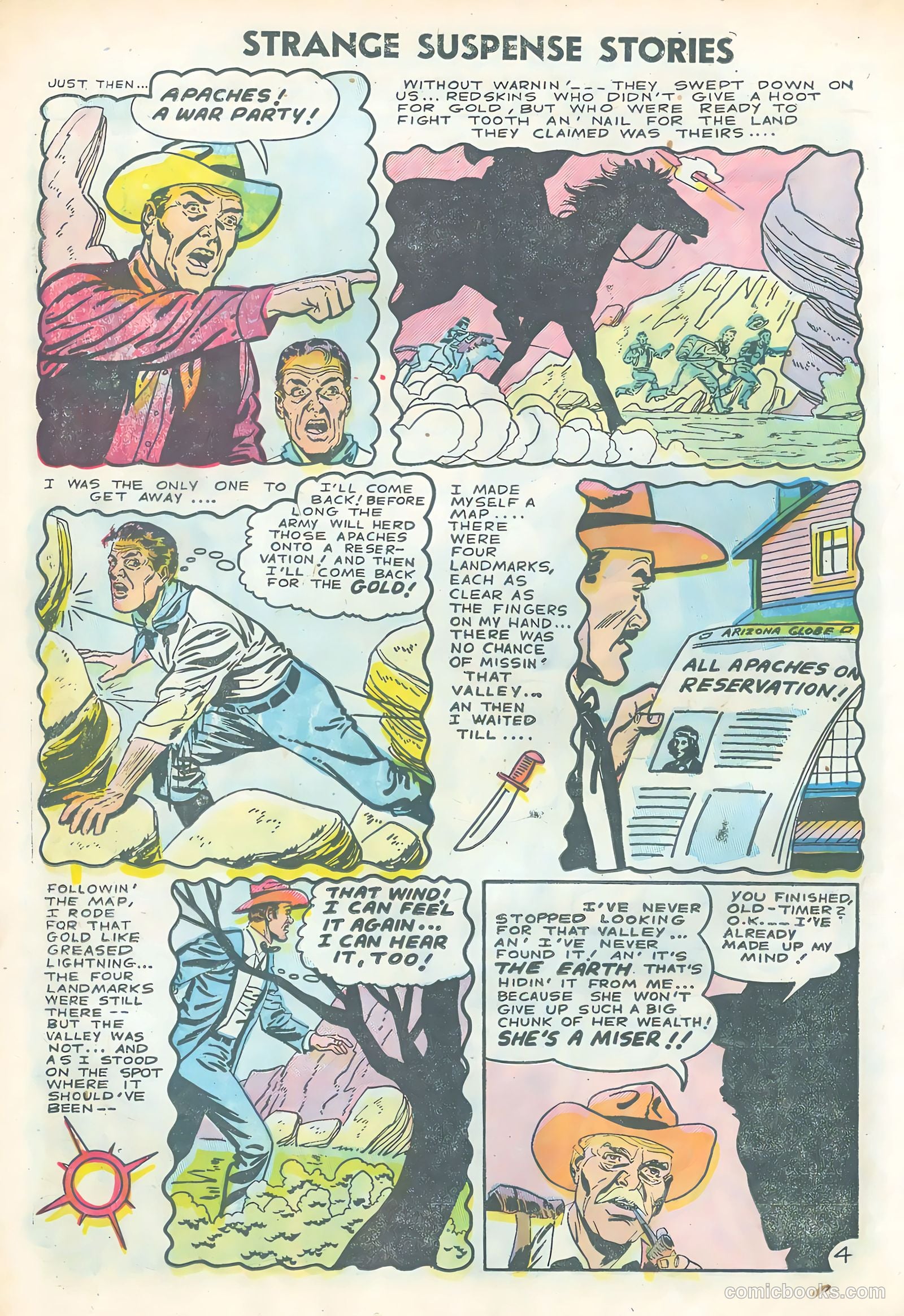 Strange Suspense Stories #28 (1956) — page 26 of 36