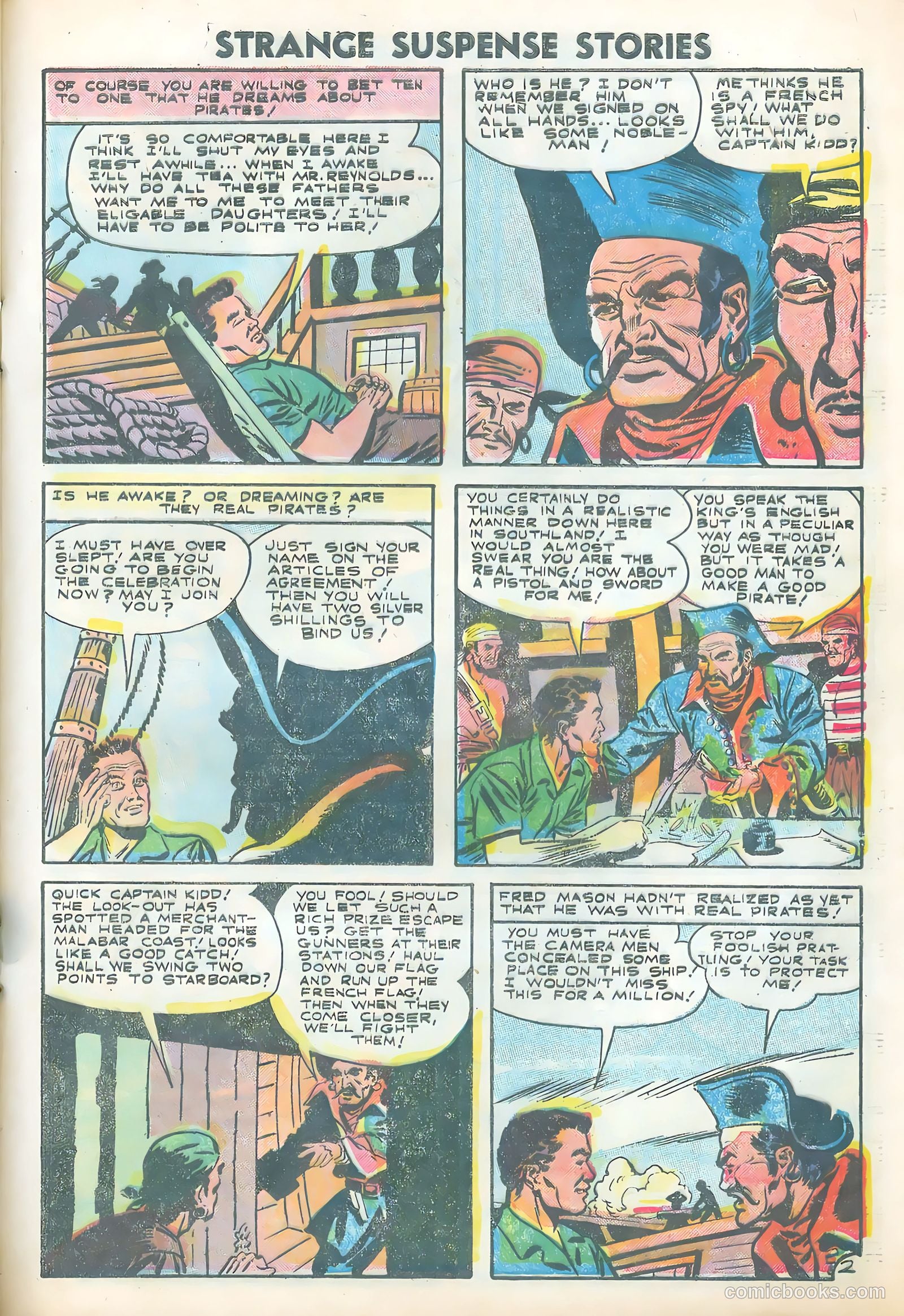 Strange Suspense Stories #28 (1956) — page 29 of 36