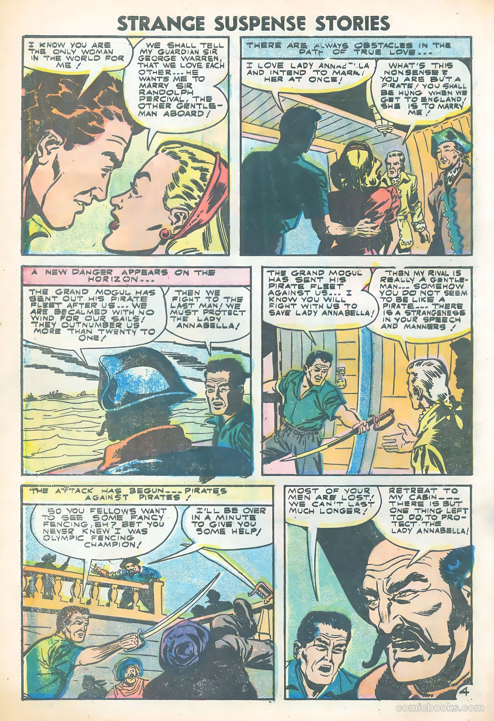 Strange Suspense Stories #28 (1956) — page 32 of 36